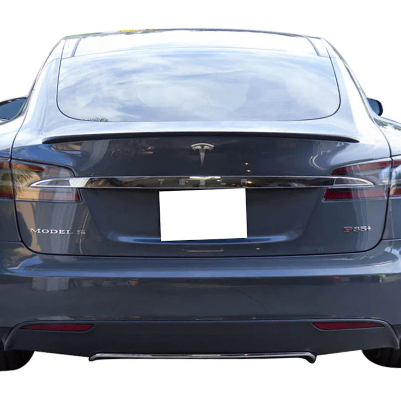OE Style Gloss Black ABS Rear Spoiler Boot Lip for Tesla Model S