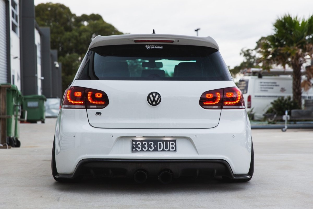 OSIR Style ABS Rear Spoiler Boot Lip for Volkswagen Golf MK6 GTI & R (Gloss Black)