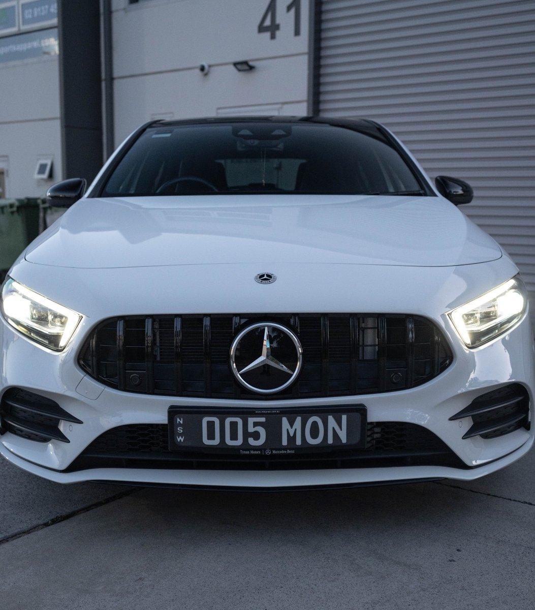 AMG Panamericana Front Grille to suit Mercedes Benz A Class W177 2019-2021 (Without Camera)