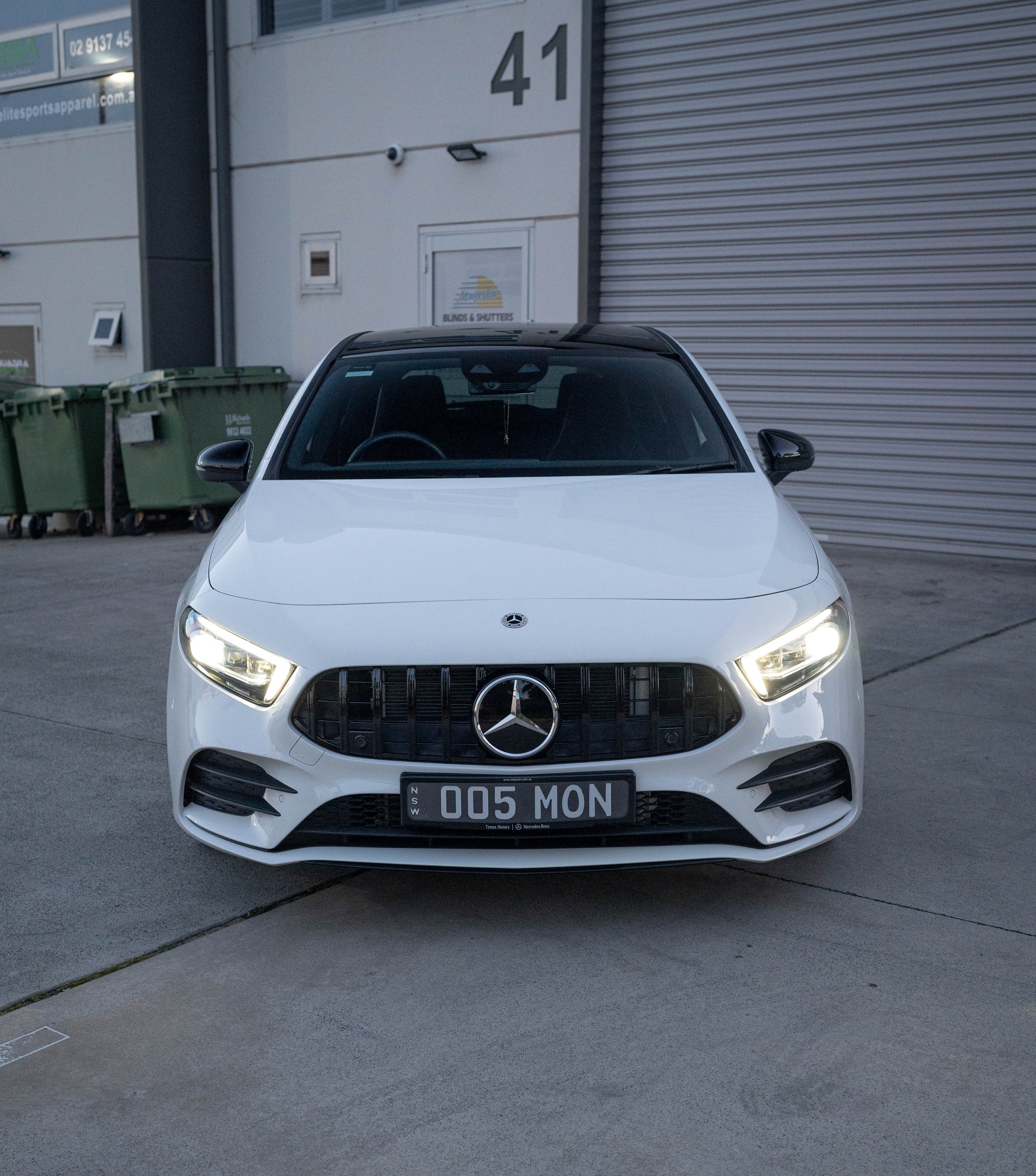 AMG Panamericana Front Grille to suit Mercedes Benz A Class W177 2019-2021 (Without Camera)