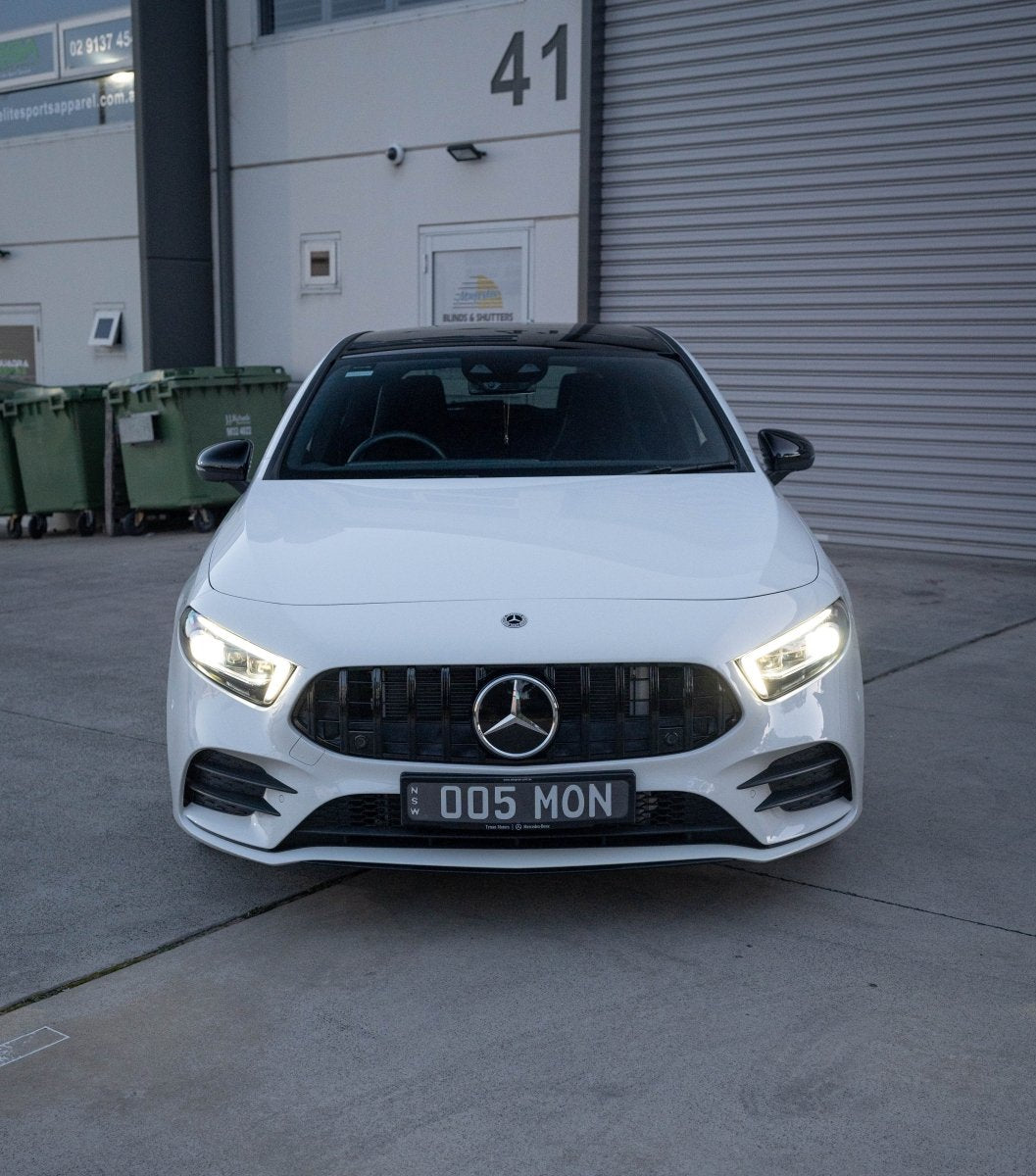 AMG Panamericana Front Grille to suit Mercedes Benz A Class W177 2019-2021 (Without Camera)