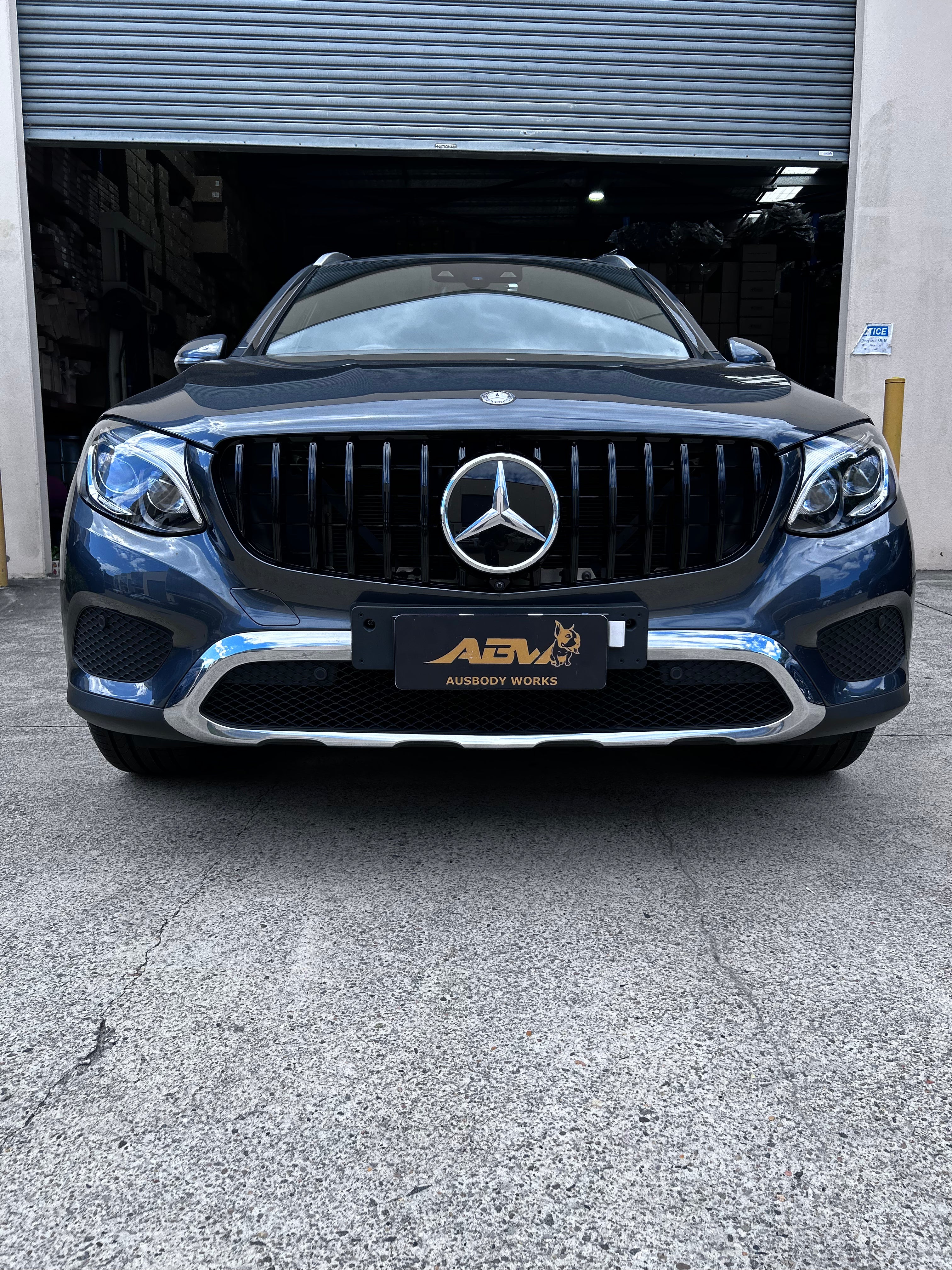 AMG Panamericana Front Grille to suit Mercedes Benz GLC X253/C253 15-19 (Without Camera)