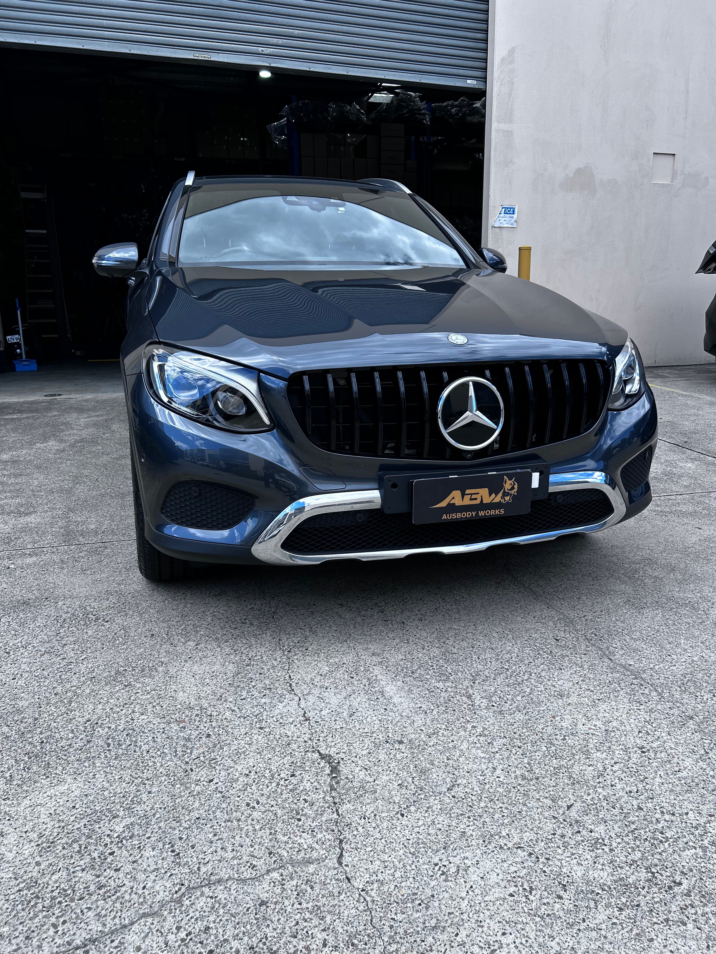 AMG Panamericana Front Grille to suit Mercedes Benz GLC X253/C253 15-19 (Without Camera)