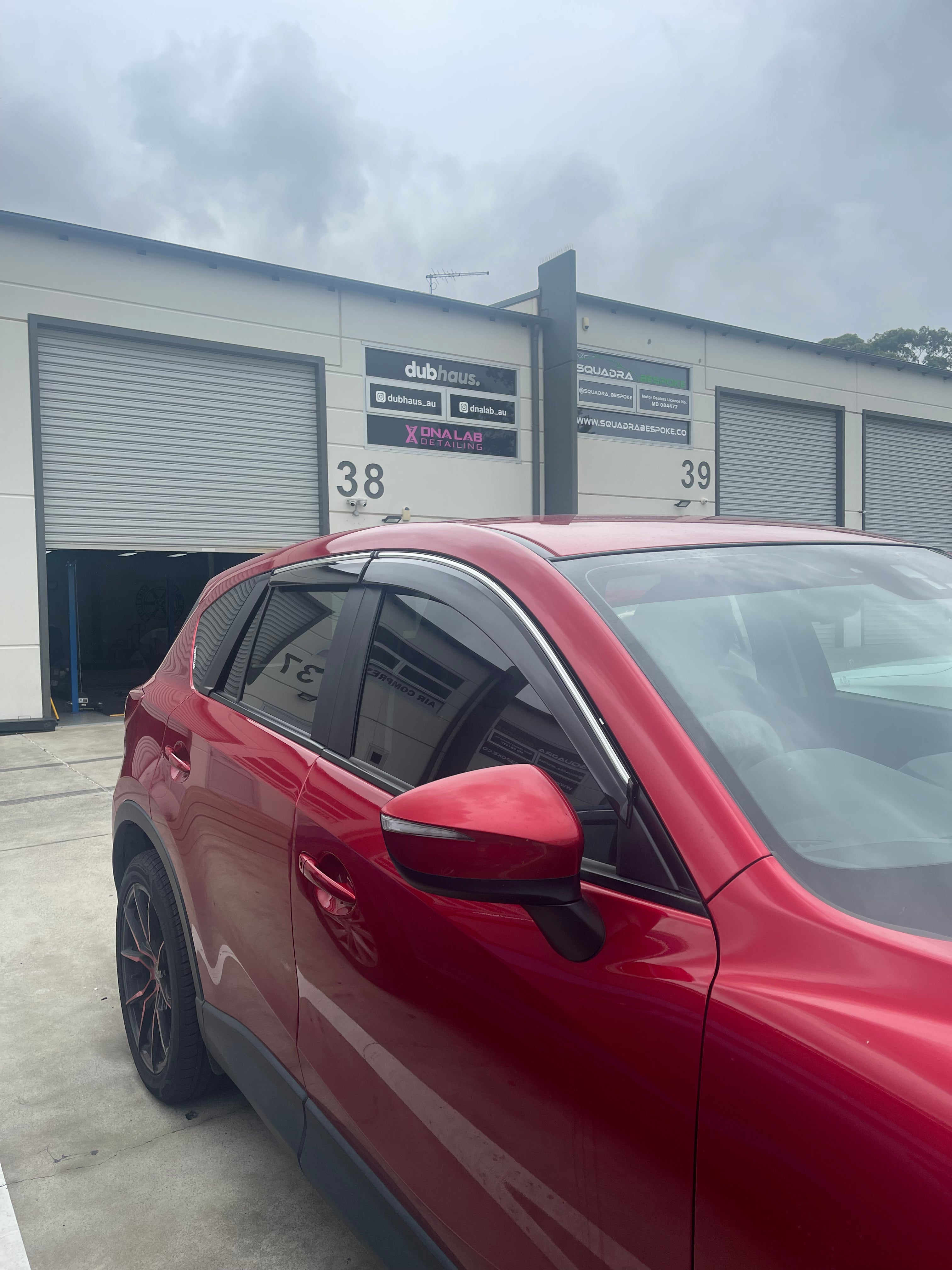 MAZDA CX-5 2012 - 2017 (Chrome Trim) Window Visors | Weather Shields