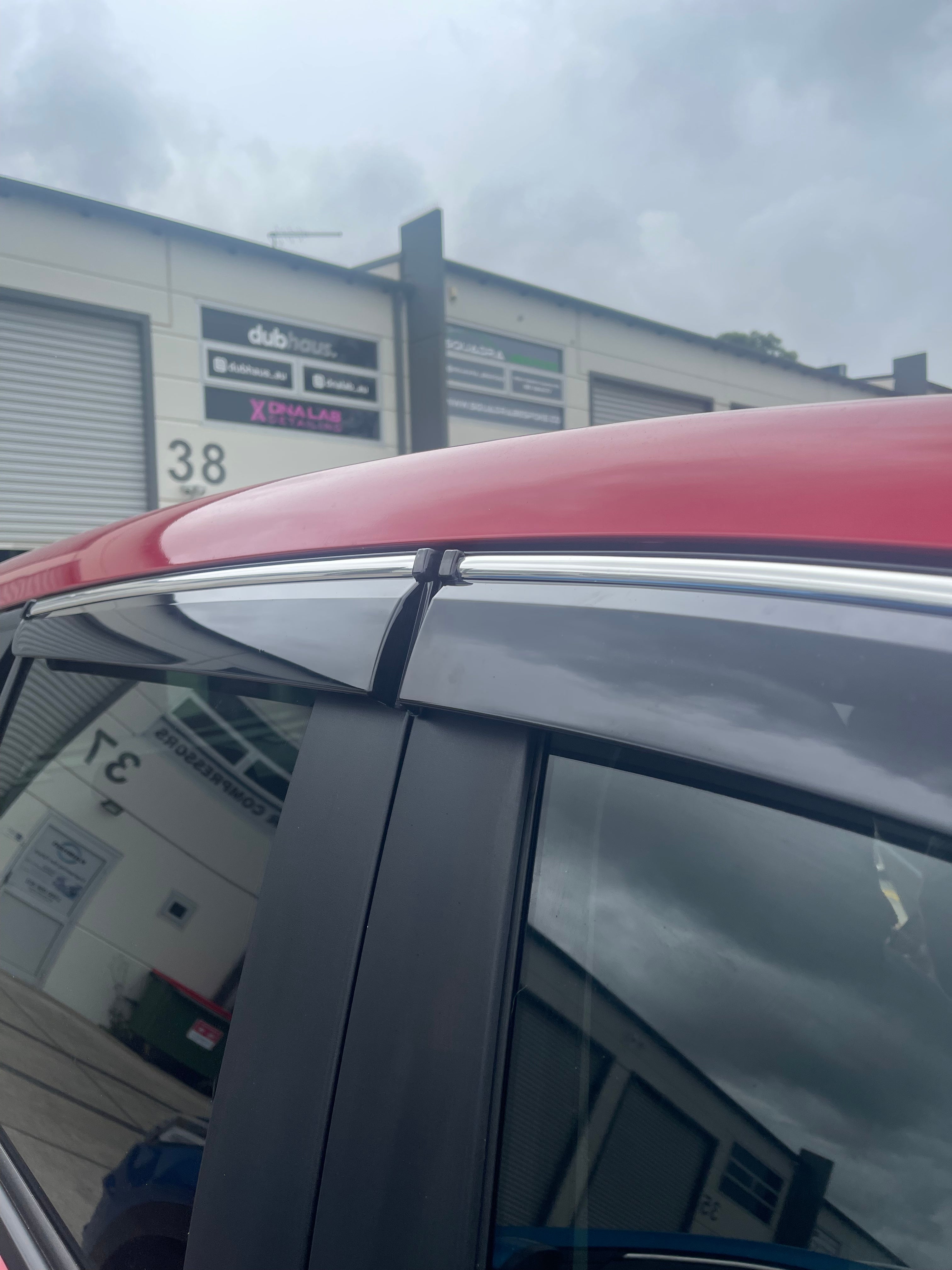 MAZDA CX-5 2012 - 2017 (Chrome Trim) Window Visors | Weather Shields