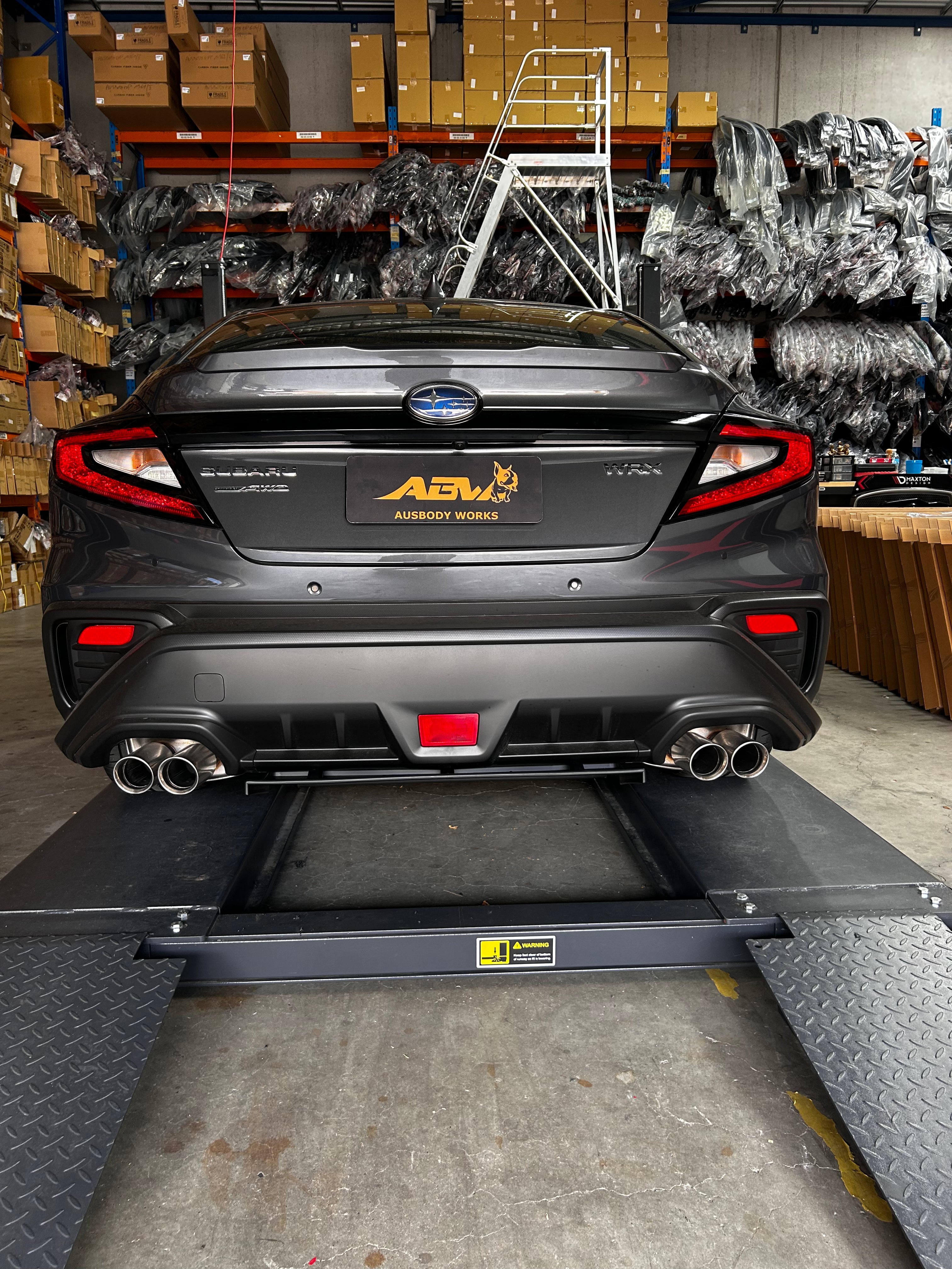 2022-2025 Subaru WRX/WRX STI VB Rear Diffuser