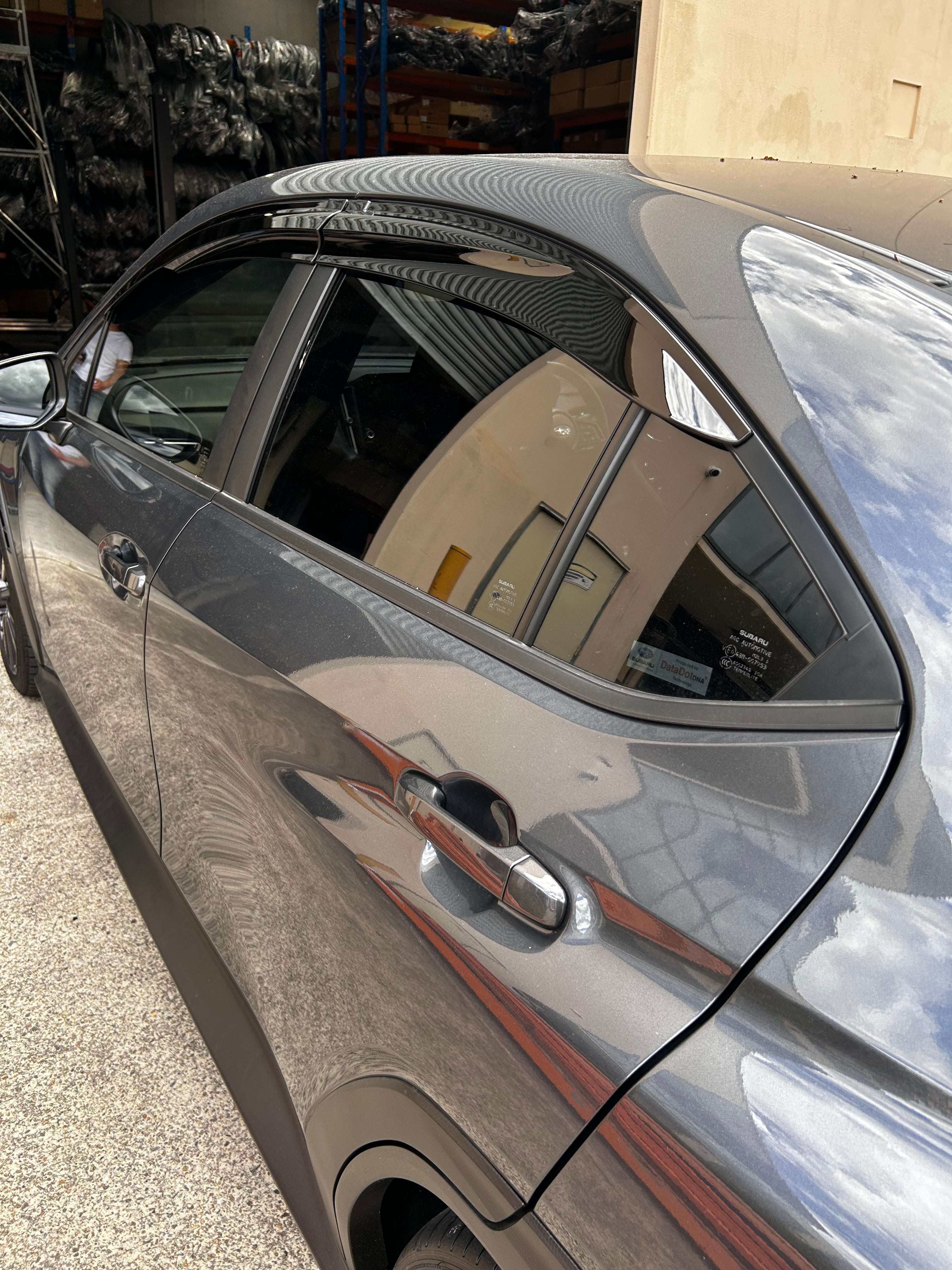 2022-2025 Subaru WRX/WRX STI VB Mugen Style Window Visors | Weather Shields