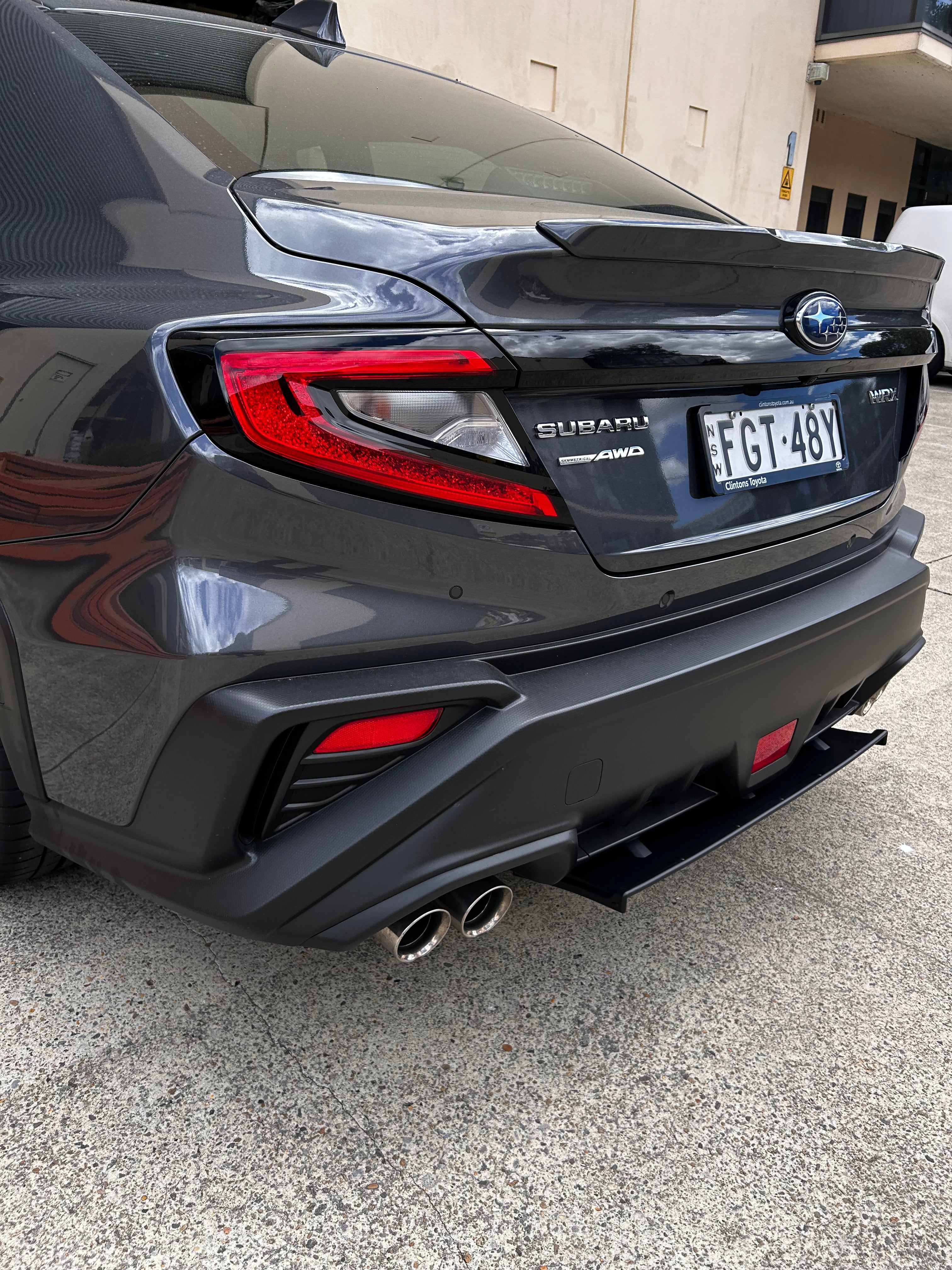 2022-2025 Subaru WRX/WRX STI VB Rear Diffuser