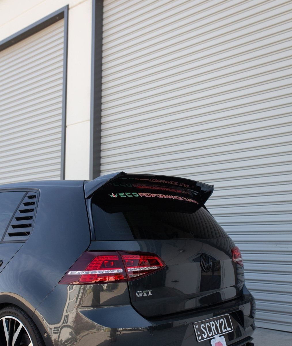 OSIR Style Gloss Black ABS Wing Spoiler for Volkswagen Golf MK7 / MK7.5 GTI & R