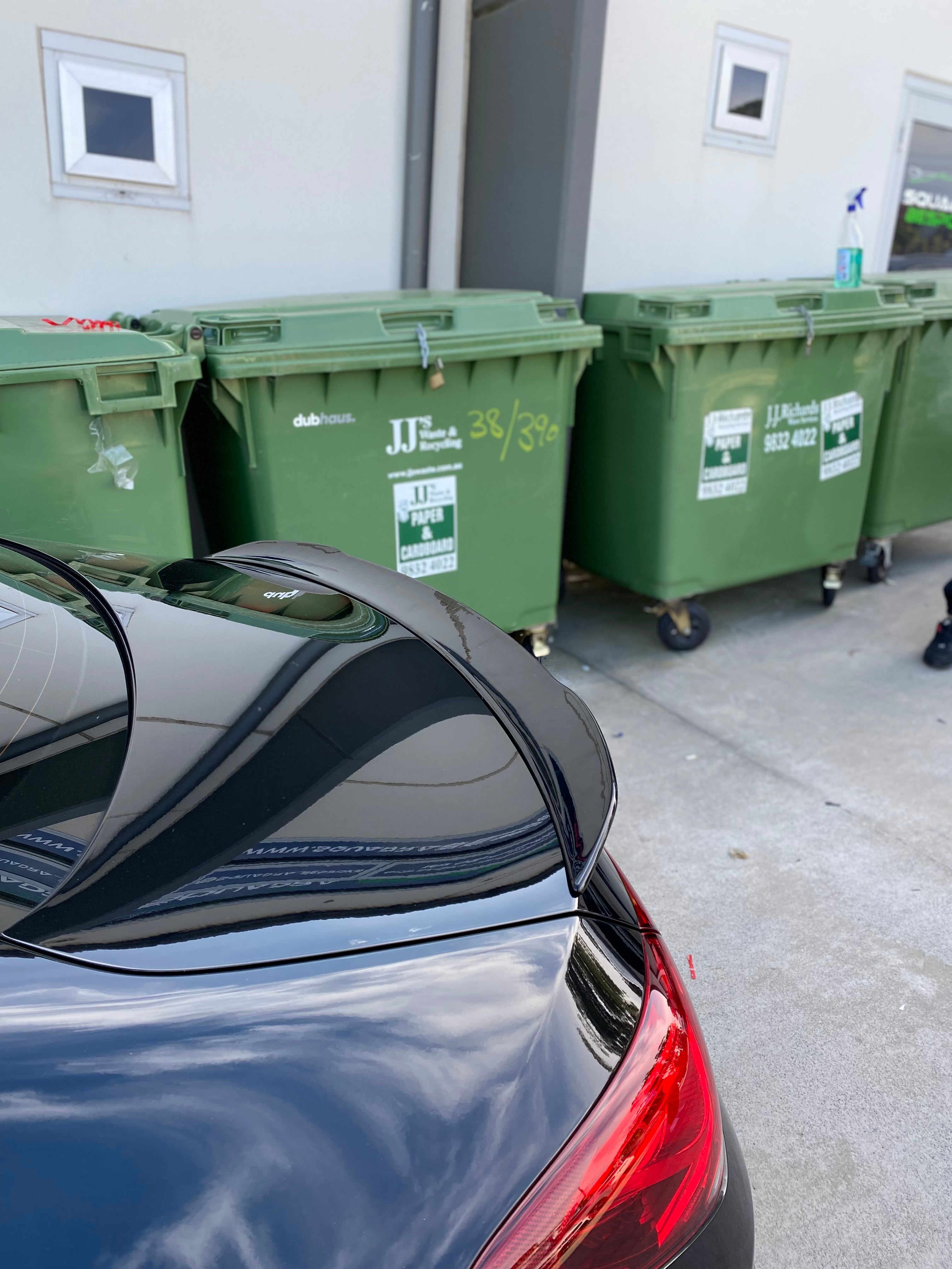 AMG Style Gloss Black ABS Rear Spoiler Boot Lip for Mercedes-Benz CLA C118 Sedan (2019 – 2023)