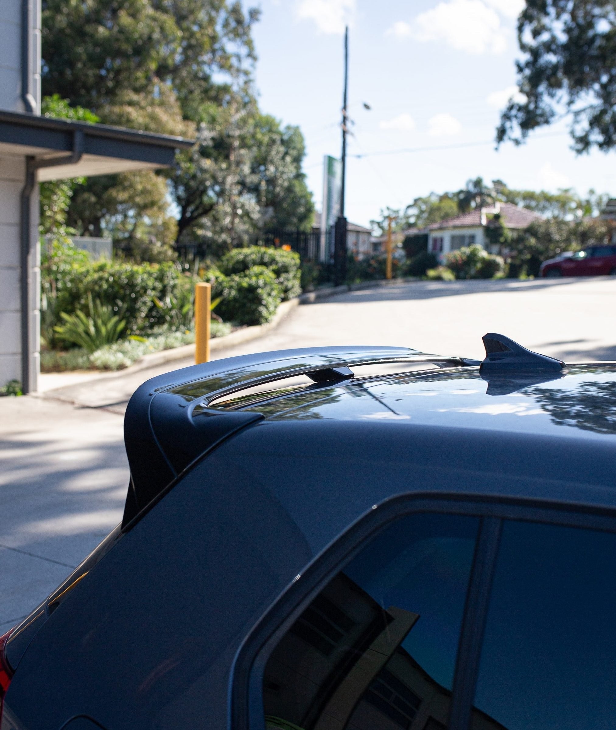 Volkswagen 2020-2024 Golf MK8 TSI Clubsport Style Rear Wing Spoiler (Gloss Black)