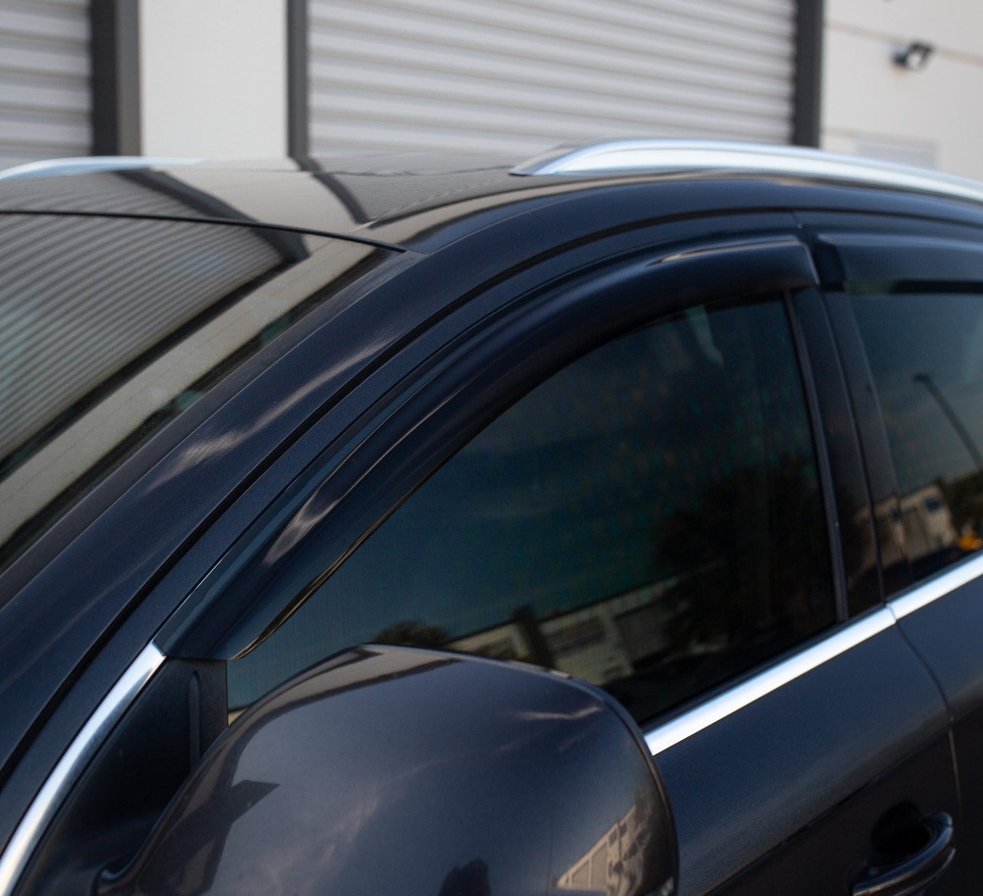 Audi Q7 2005-2015 (Set) Window Visors | Weather Shields