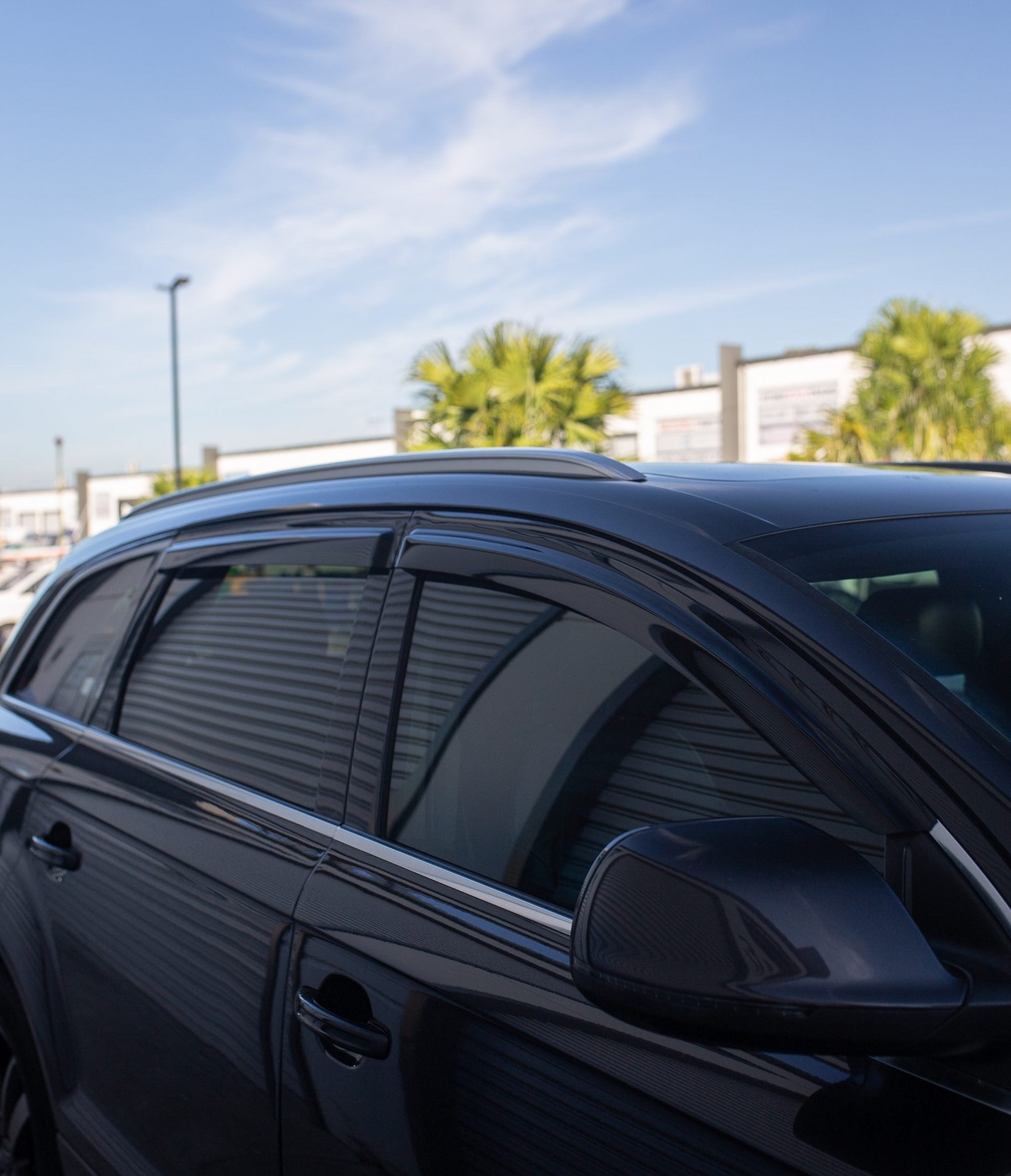 Audi Q7 2005-2015 (Set) Window Visors | Weather Shields