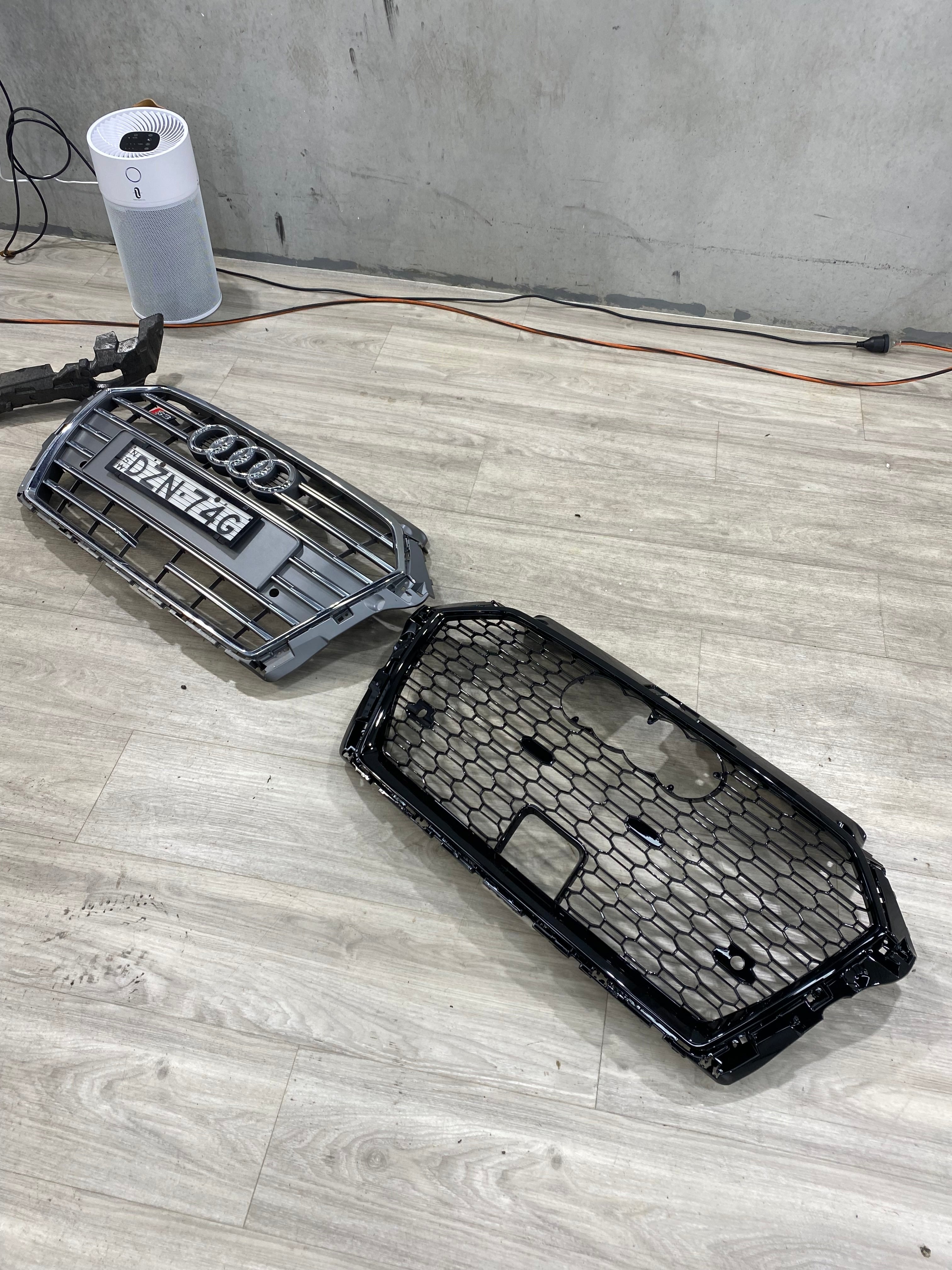 Audi A3 / S3 8V 2017–2021 RS Style Front Grille (With ACC Cutout)