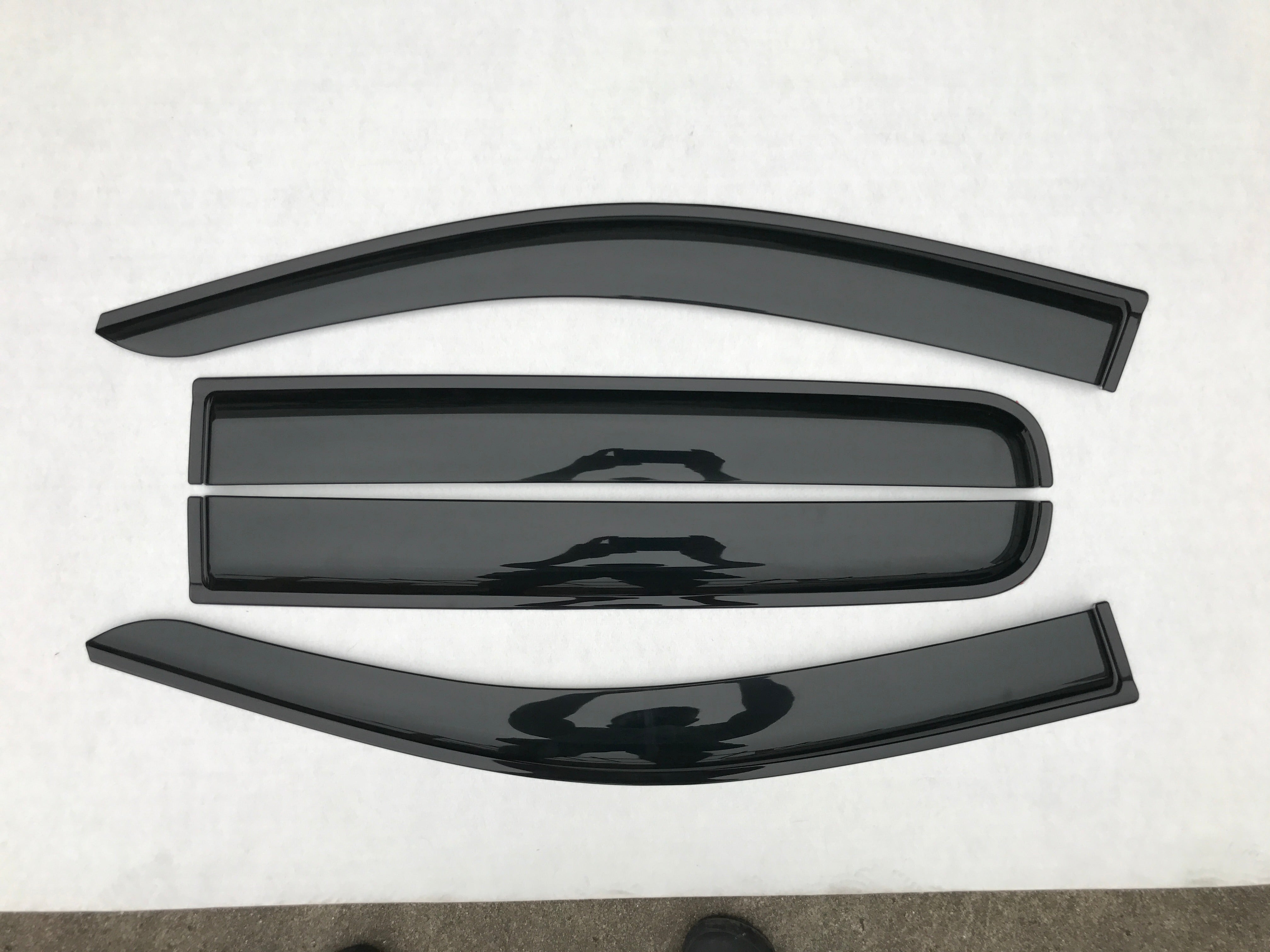 FORD RANGER T6 T7 T8 (double cab) 2012 - 2021 Window Visors | Weather Shields
