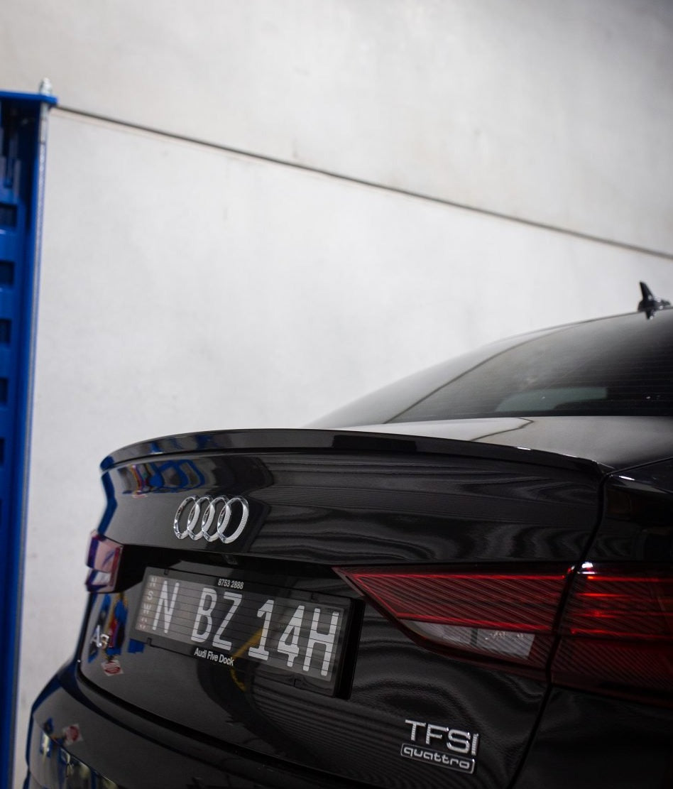 Audi A3/S3/RS3 8V Sedan S3 Style Boot Lip Spoiler