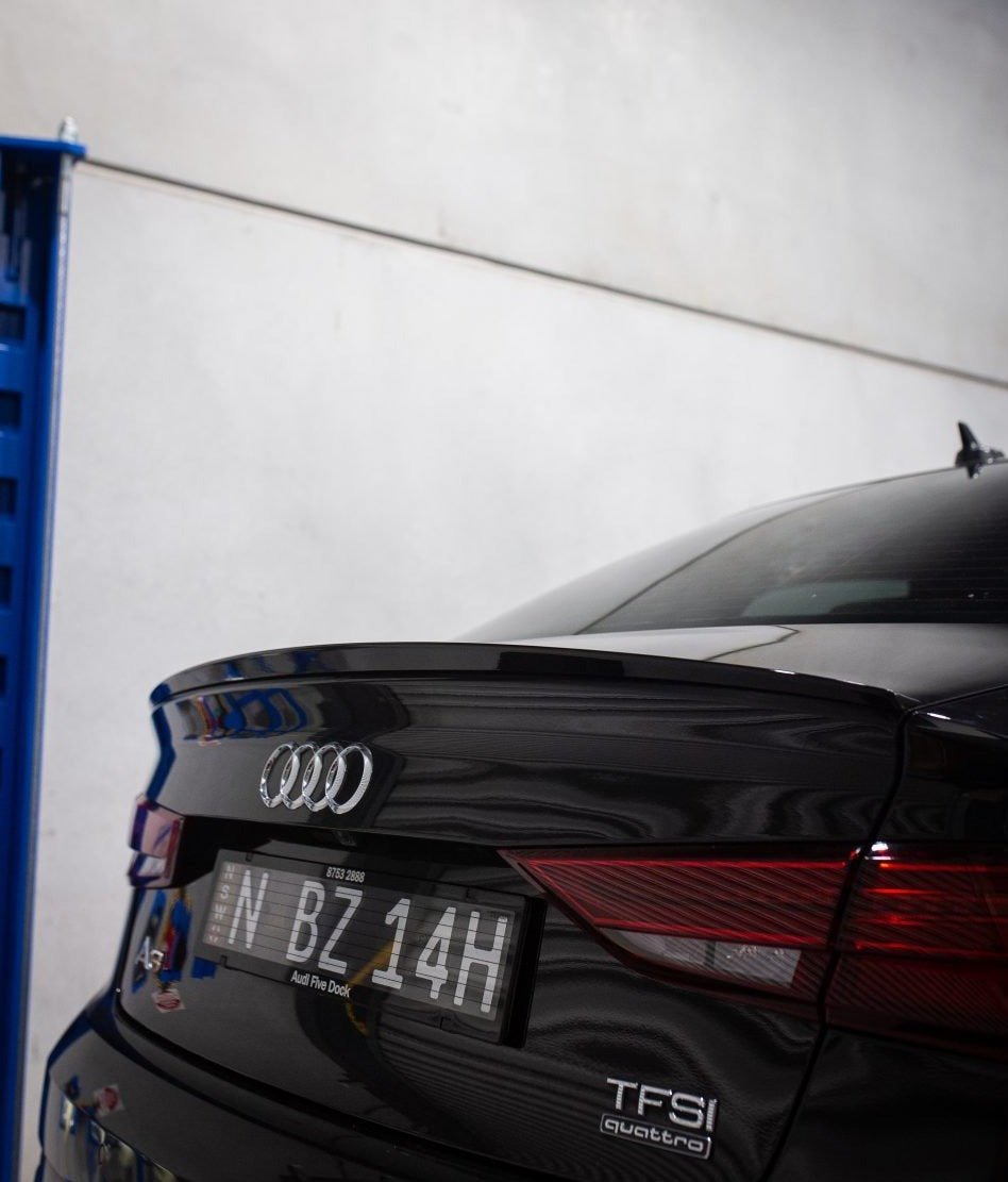 Audi A3/S3/RS3 8V Sedan S3 Style Boot Lip Spoiler