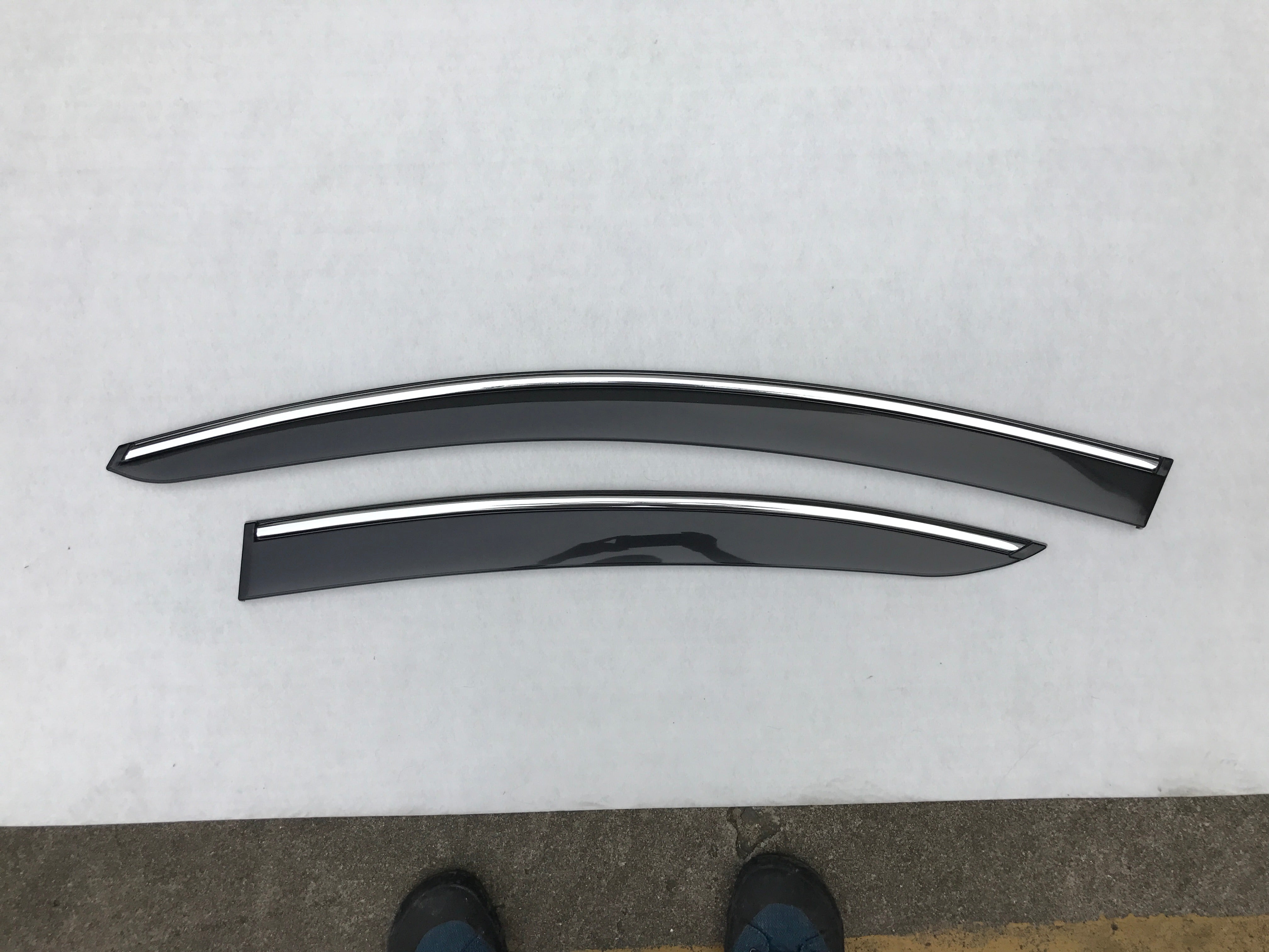 MAZDA 6 (Sedan) 2007 - 2012 (Chrome Trim) Window Visors | Weather Shields