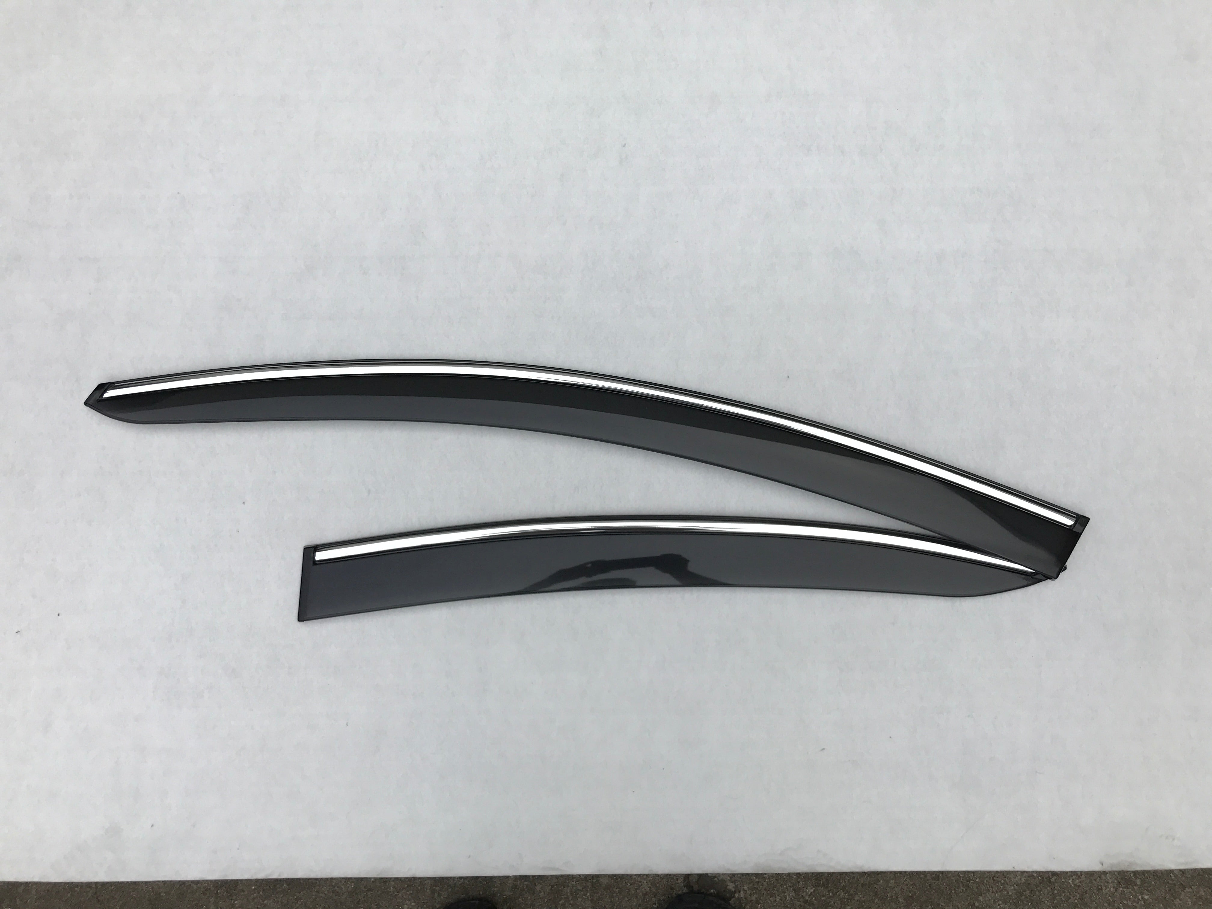 MAZDA 6 (Sedan) 2007 - 2012 (Chrome Trim) Window Visors | Weather Shields