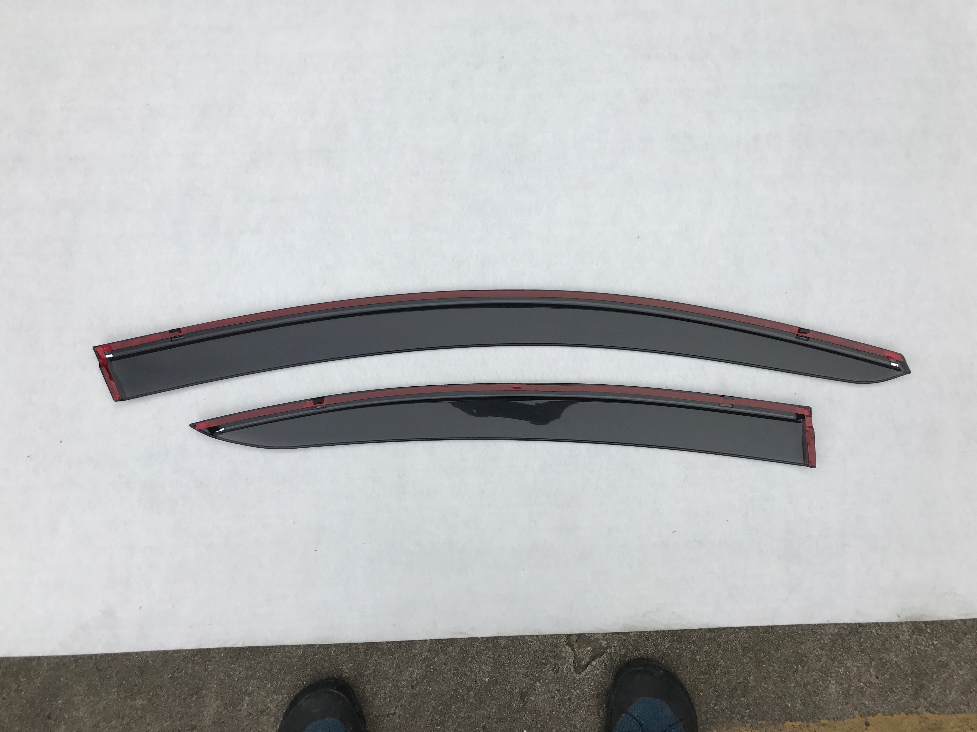 MAZDA 6 (Sedan) 2007 - 2012 (Chrome Trim) Window Visors | Weather Shields
