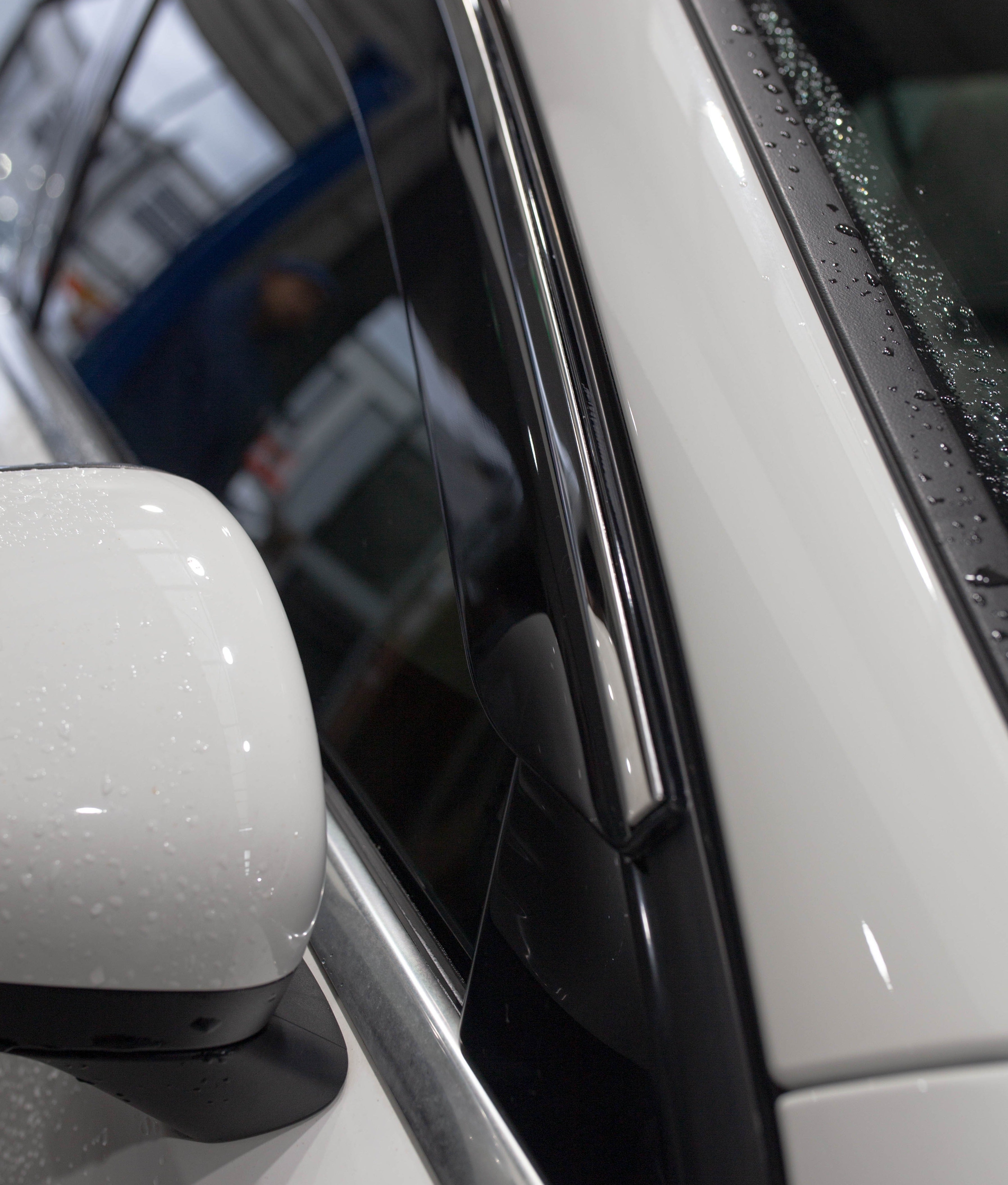 Mercedes A-CLASS (Hatch Back) W177 2018+ (Stainless Trim) Window Visors | Weather Shields