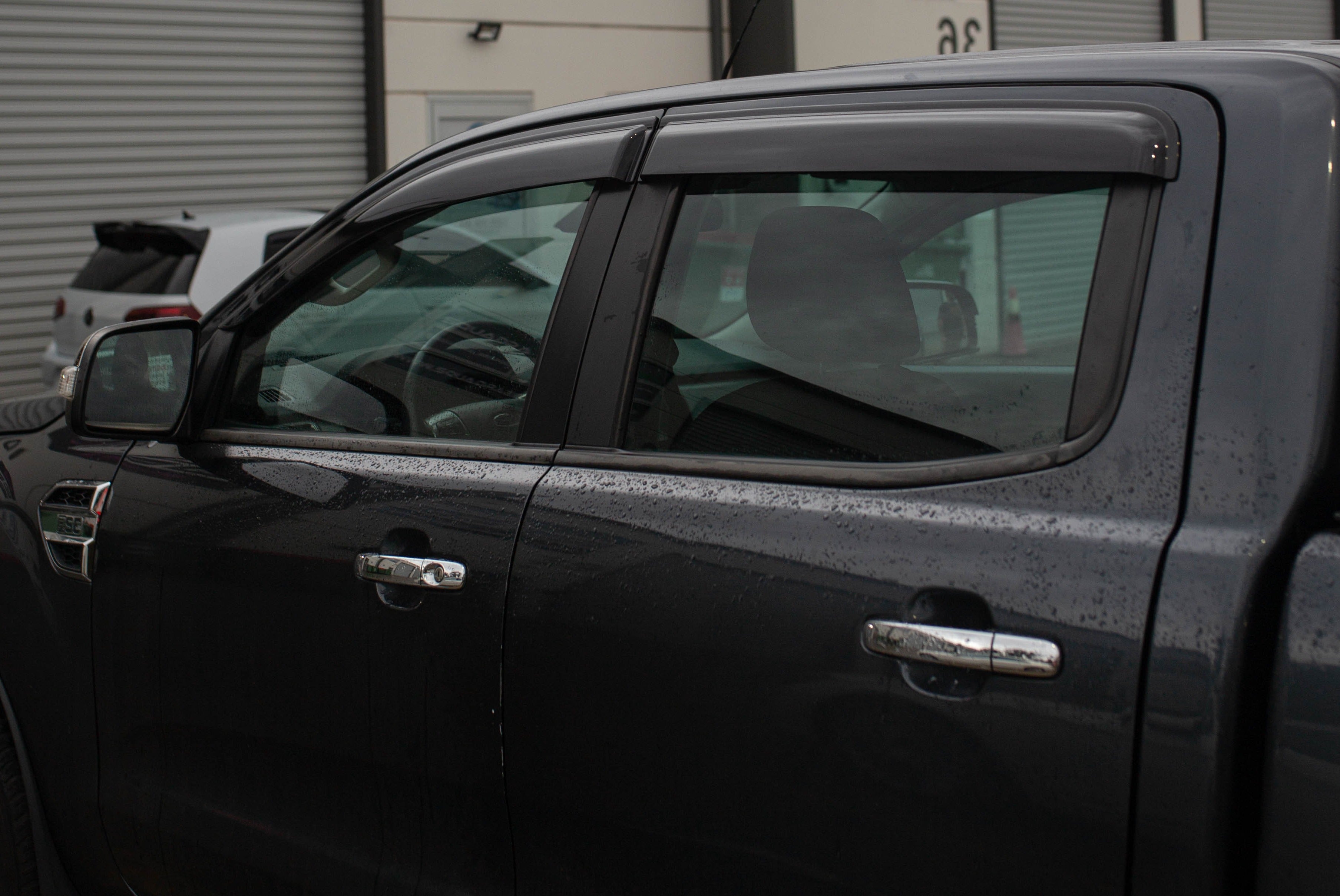 FORD RANGER T6 T7 T8 (double cab) 2012 - 2021 Window Visors | Weather Shields