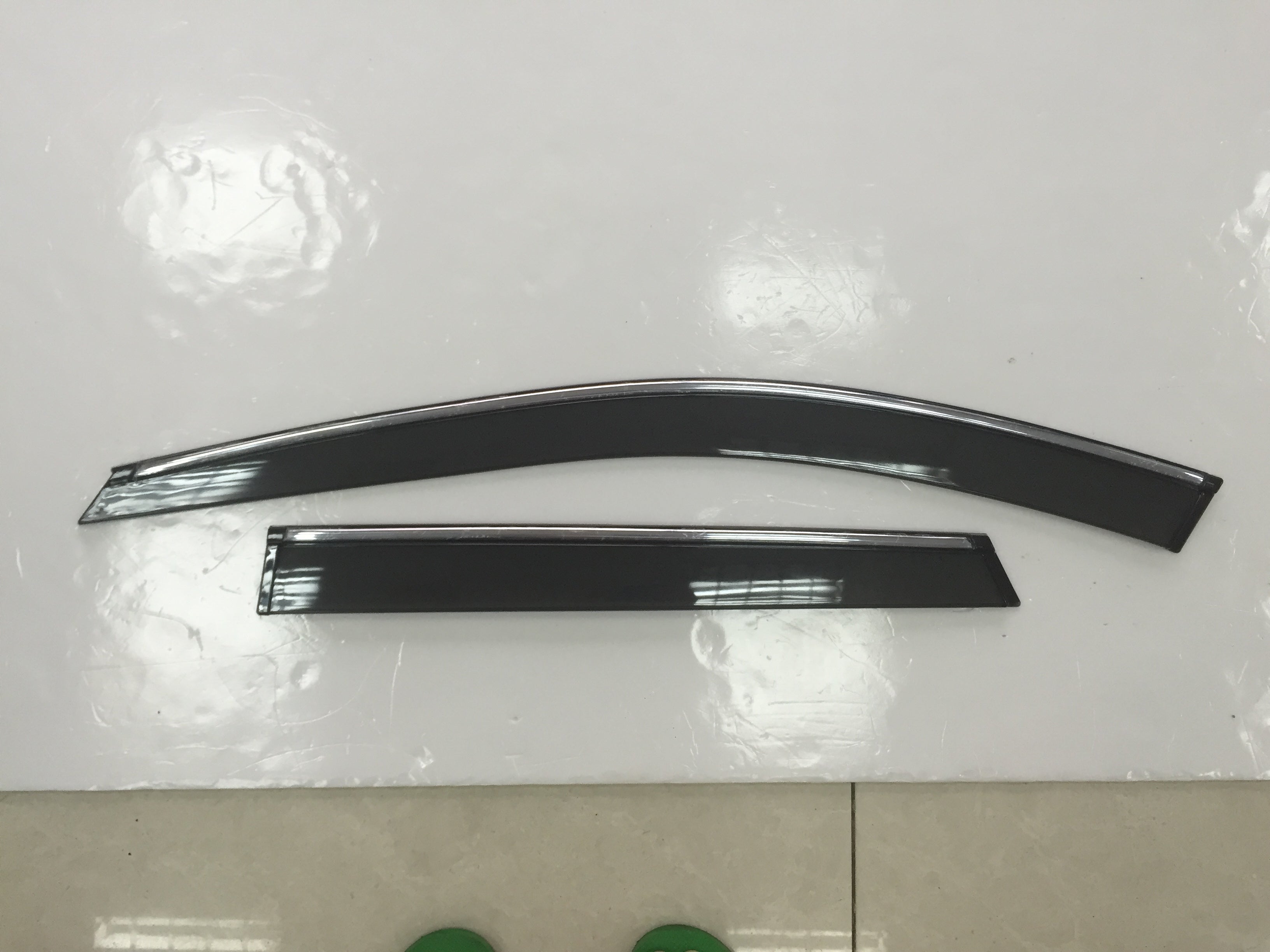 Audi A3, S3 & RS3 8P Hatchback (Chrome Trim) Window Visors | Weather Shields