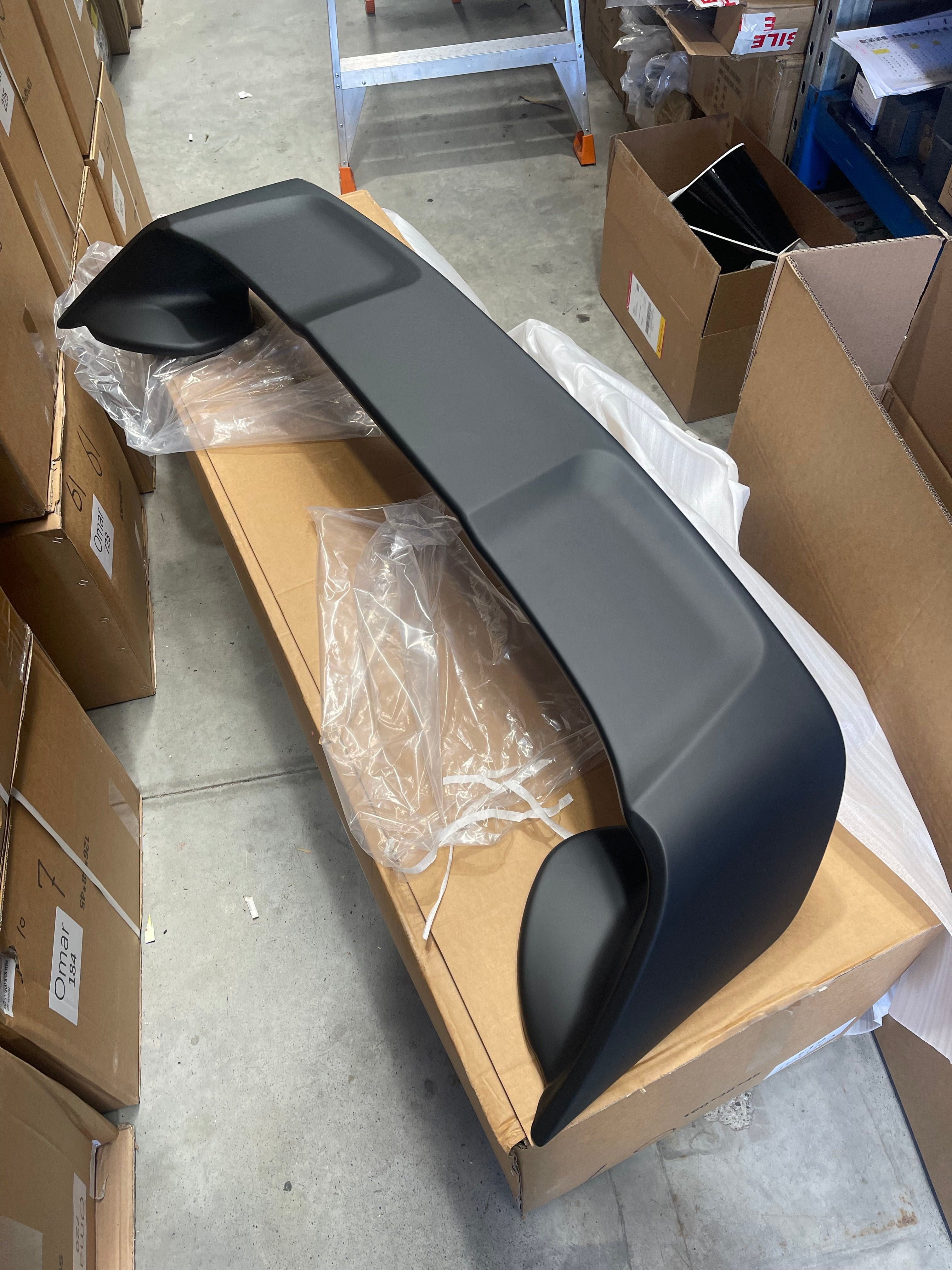 Mitsubishi Lancer CJ ES EVO X Style Gloss Black ABS Rear Spoiler Boot Wing