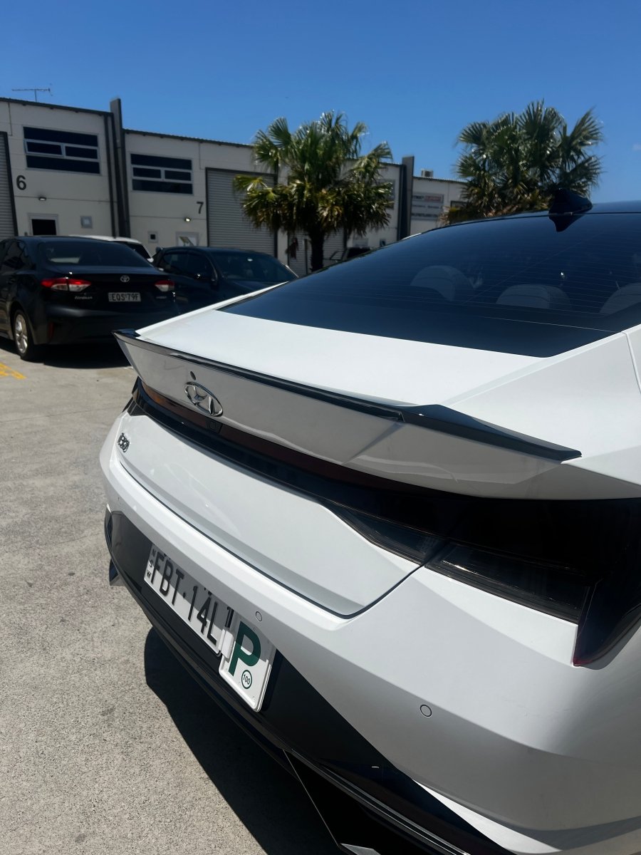 Hyundai i30 / Elantra Sedan CN7 ABS Rear Spoiler (Gloss Black) 2020+