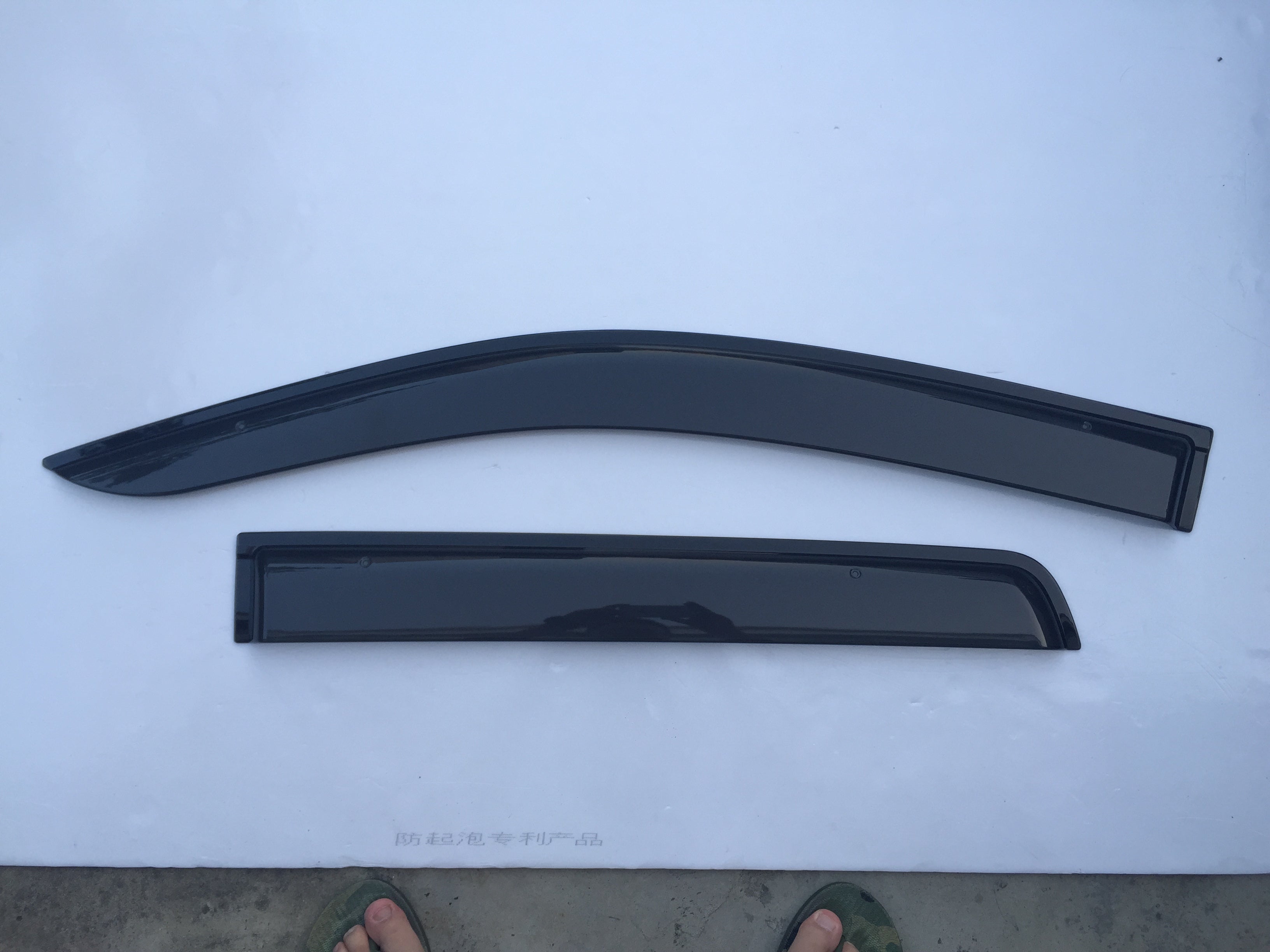 ISUZU D-MAX double cab 4dr 2012 - 2019 Window Visors | Weather Shields