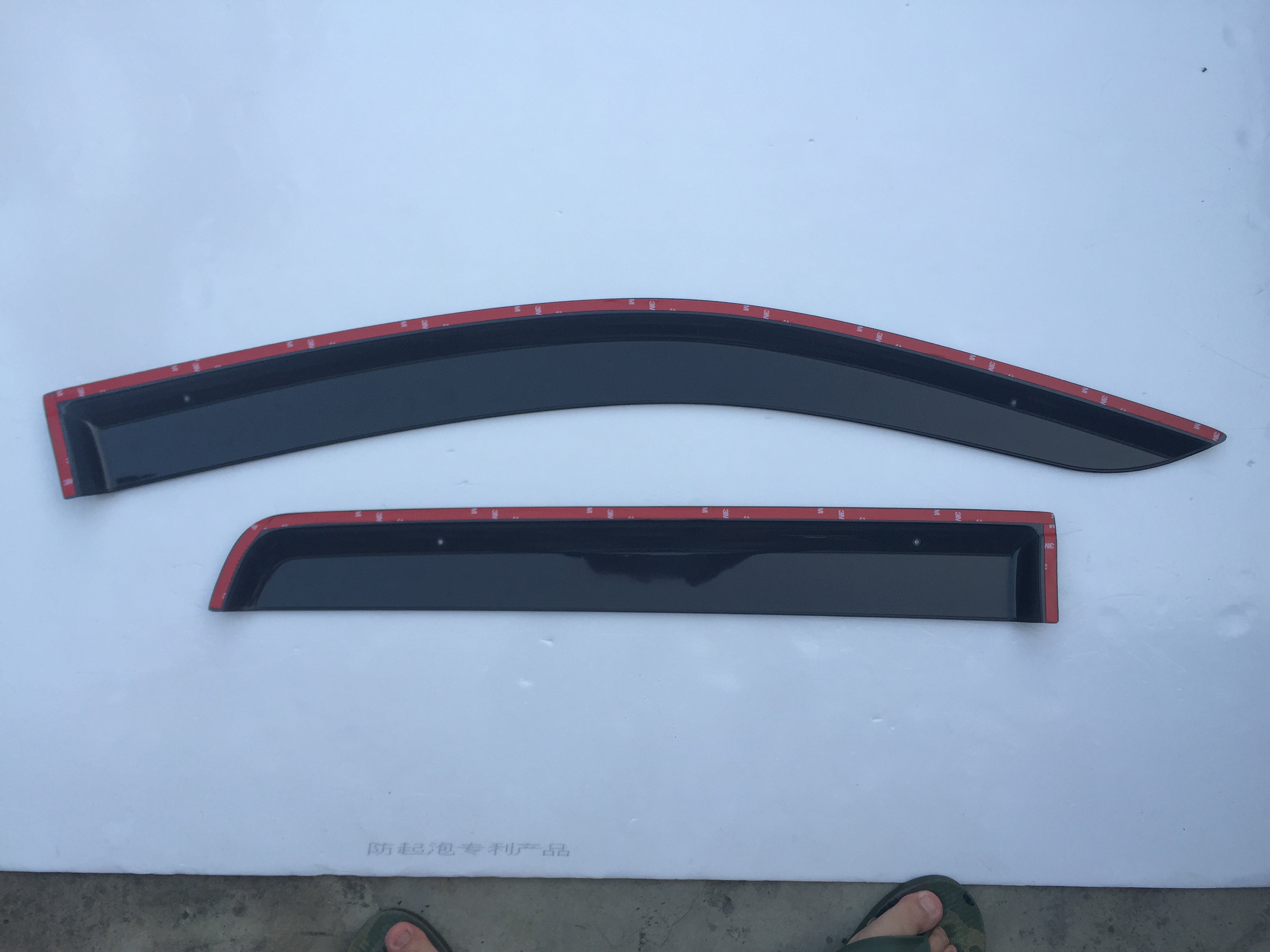ISUZU D-MAX double cab 4dr 2012 - 2019 Window Visors | Weather Shields