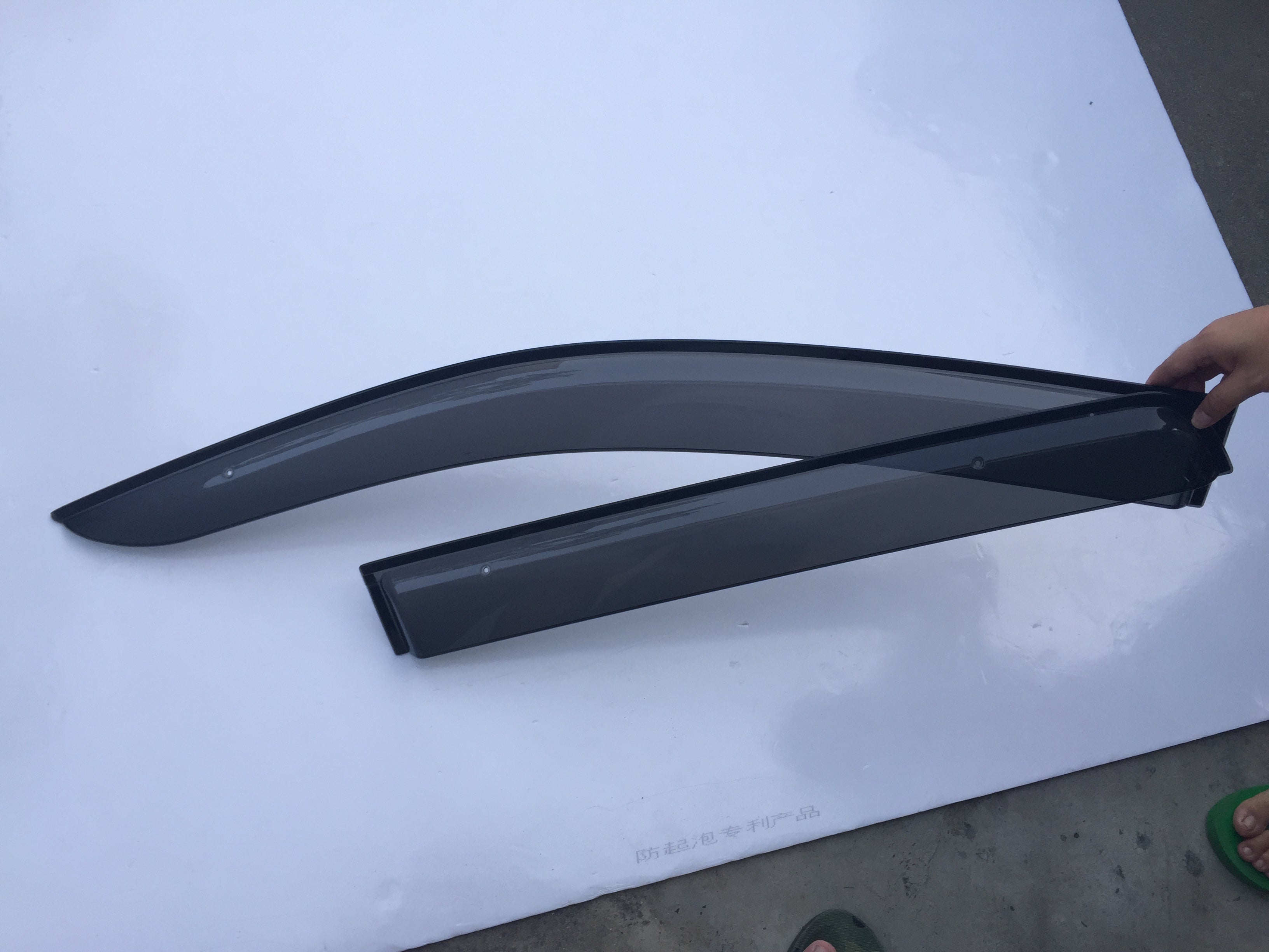 ISUZU D-MAX double cab 4dr 2012 - 2019 Window Visors | Weather Shields