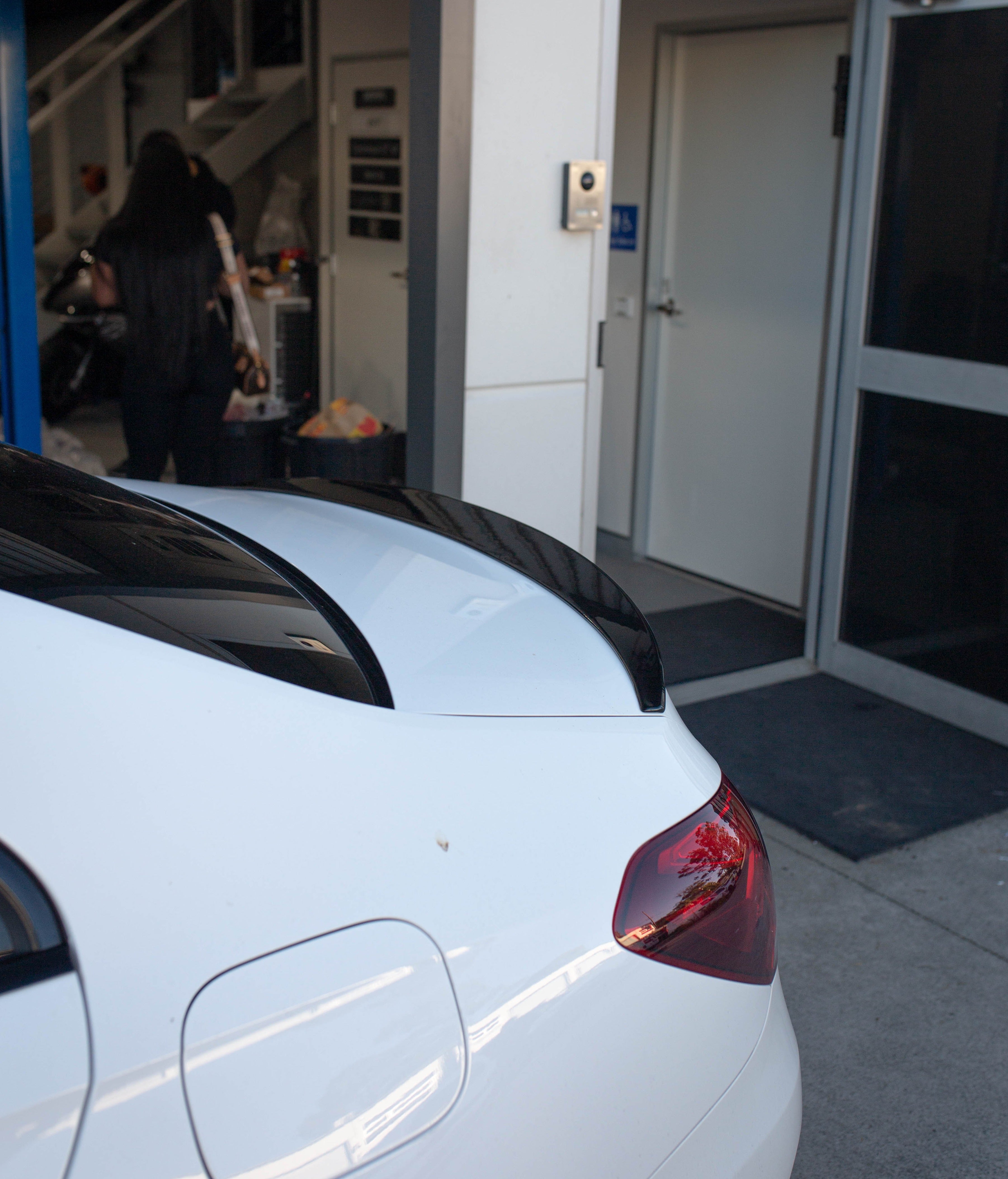 AMG Style Rear Spoiler for Mercedes-Benz A-Class Sedan W177 (Gloss Black)