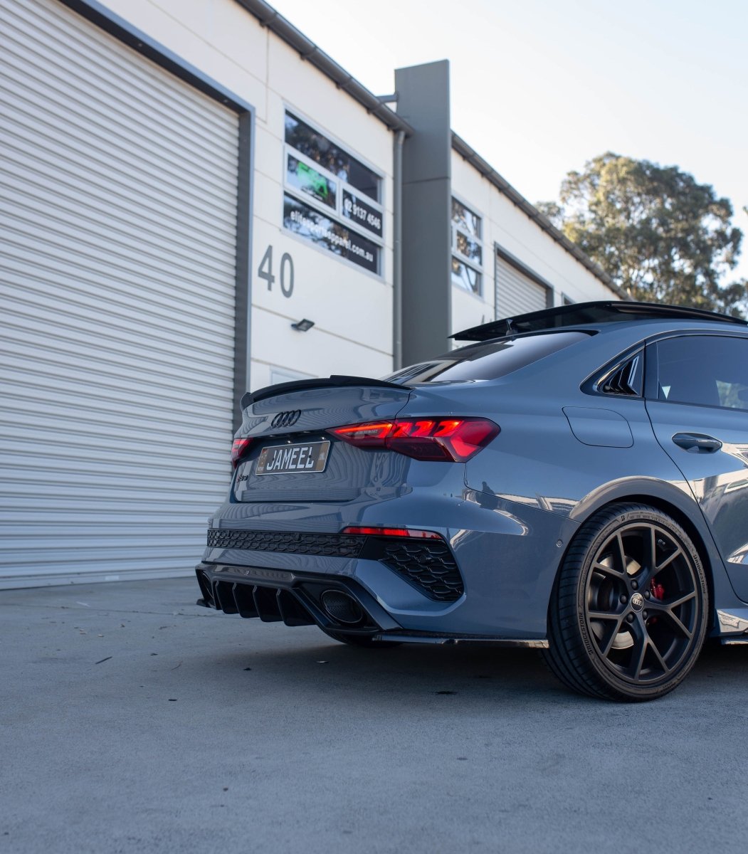 Audi A3/S3/RS3 8Y/GY Sedan M4 Style Boot Lip Spoiler (2020+)