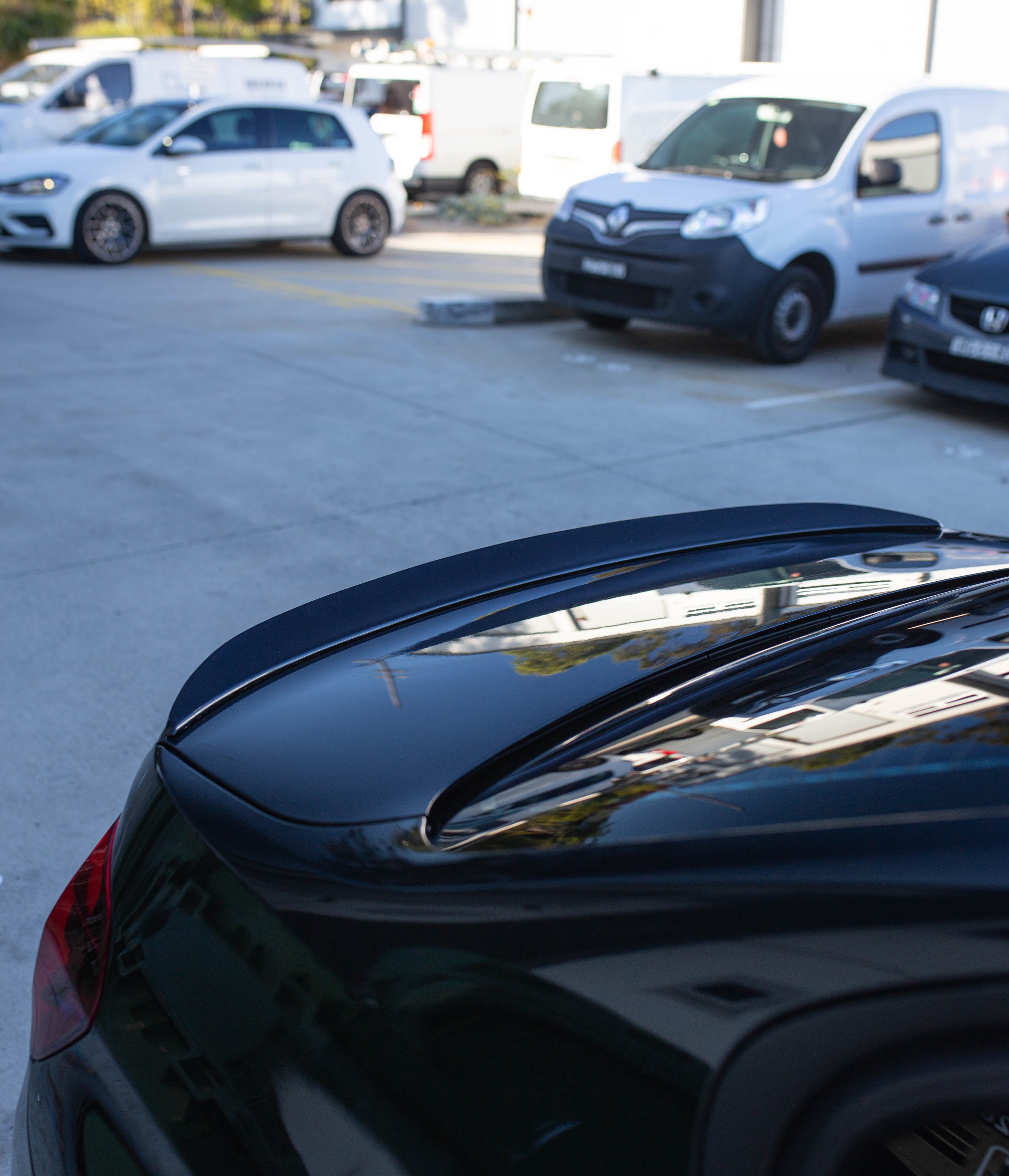 BMW 3 Series F30 – M Performance Style ABS Rear Boot Lip (Gloss Black)