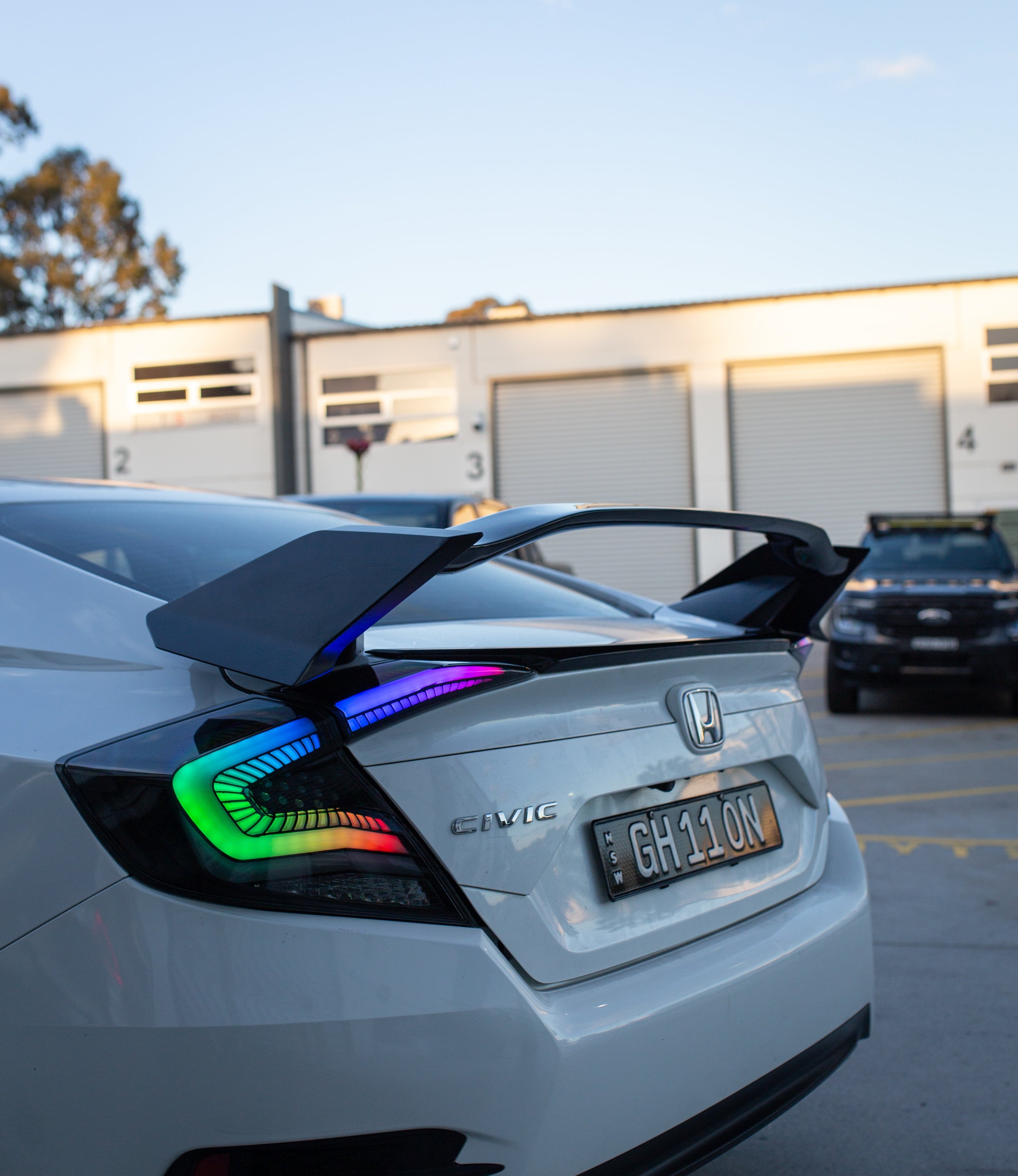 Honda Civic 10th Generation Sedan Type R Style ABS Spoiler