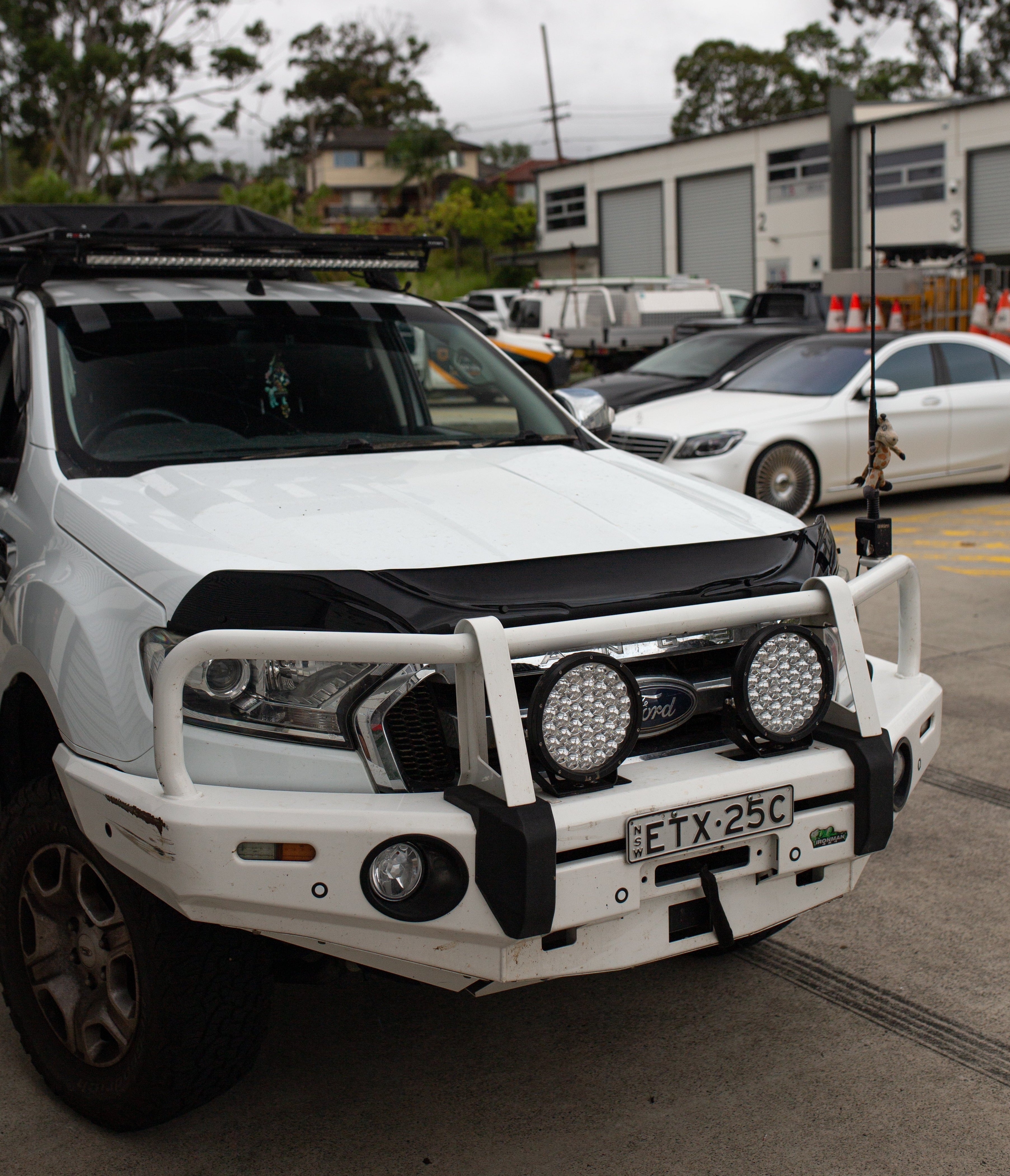 2015–2018 Ford Ranger / Everest Bonnet Shield / Bonnet Protector
