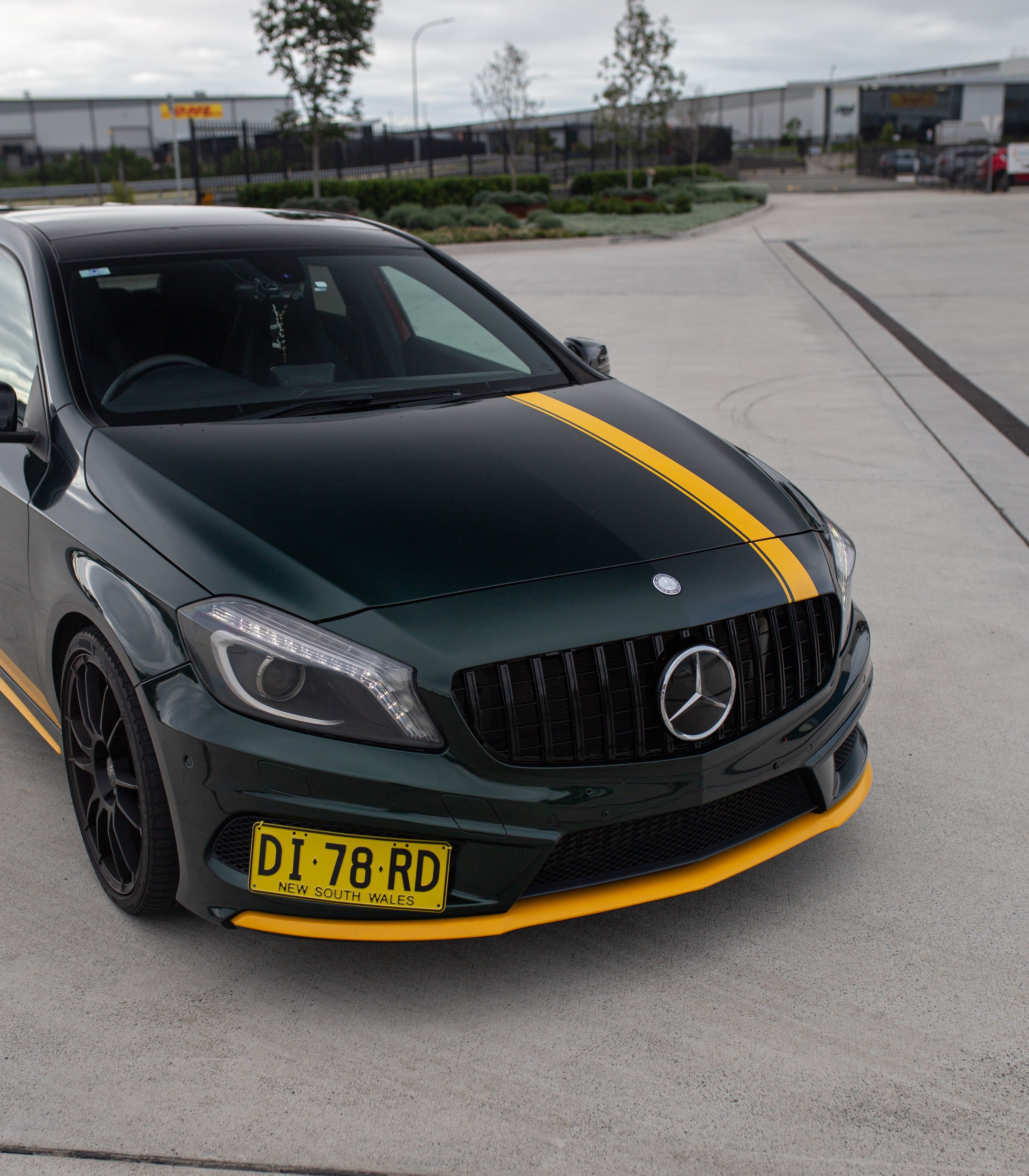 AMG Panamericana Front Grille to suit Mercedes Benz A Class W176 2013-2015 (Without Camera)