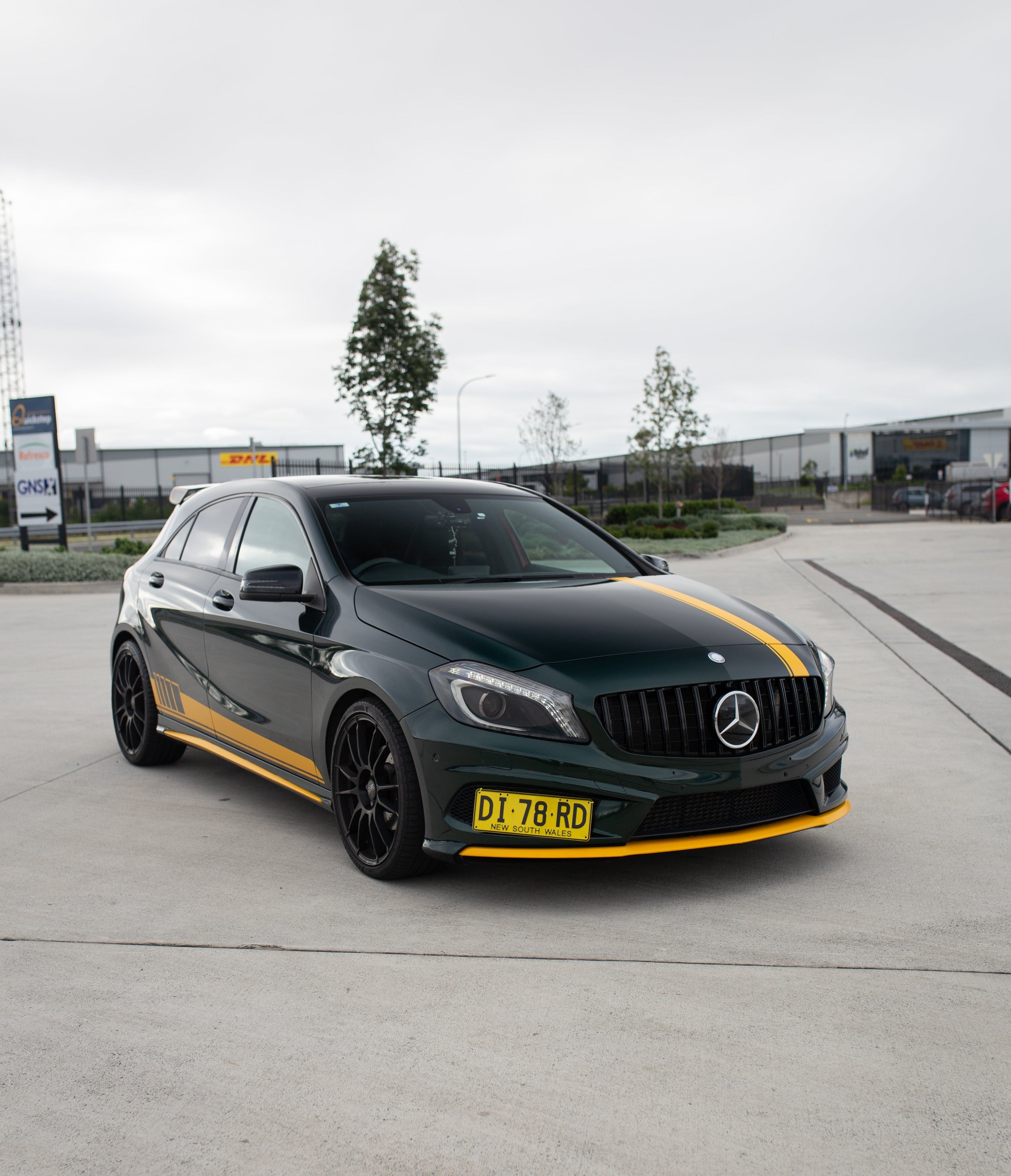 AMG Panamericana Front Grille to suit Mercedes Benz A Class W176 2013-2015 (Without Camera)