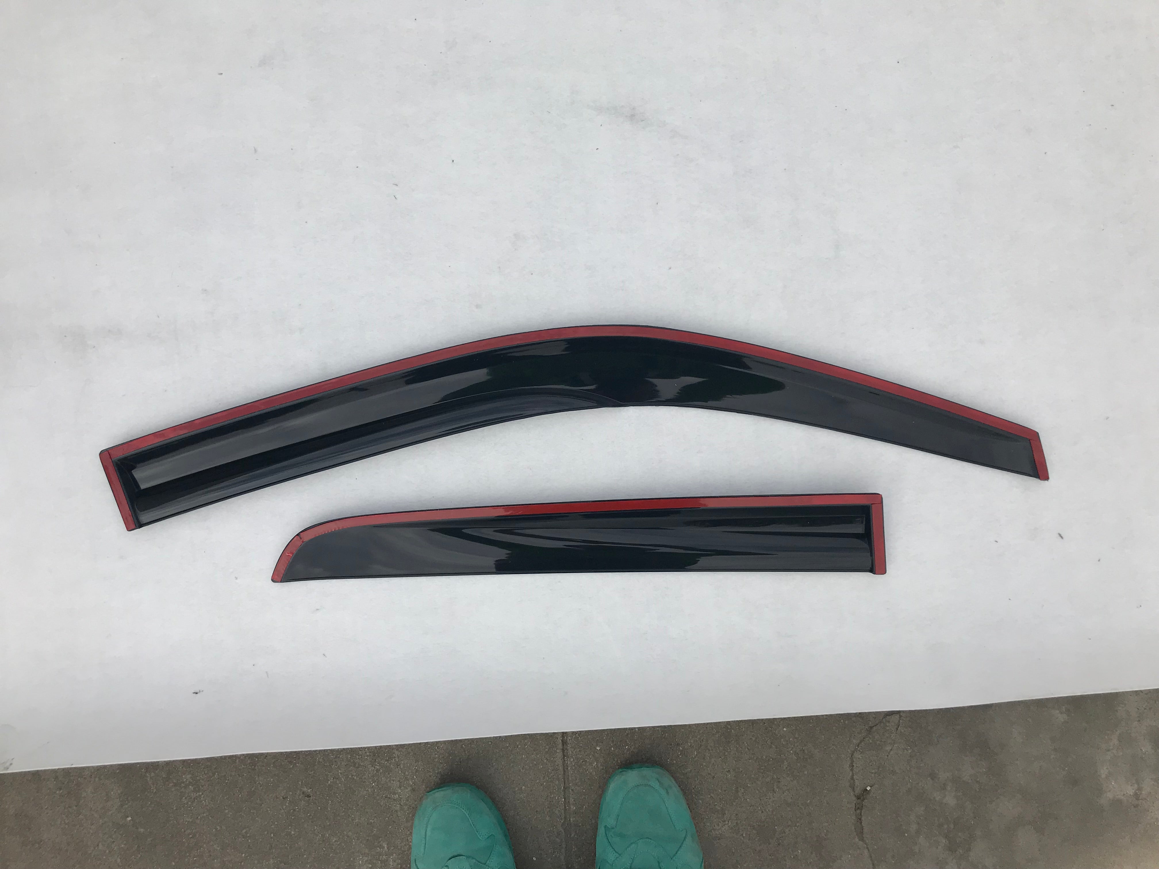 ISUZU D-MAX 2002 - 2012 (Mugen Style) Window Visors | Weather Shields