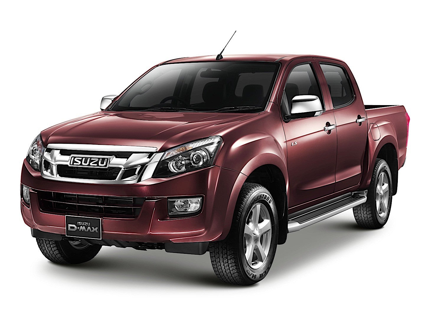 ISUZU D-MAX double cab 4dr 2012 - 2019 Window Visors | Weather Shields