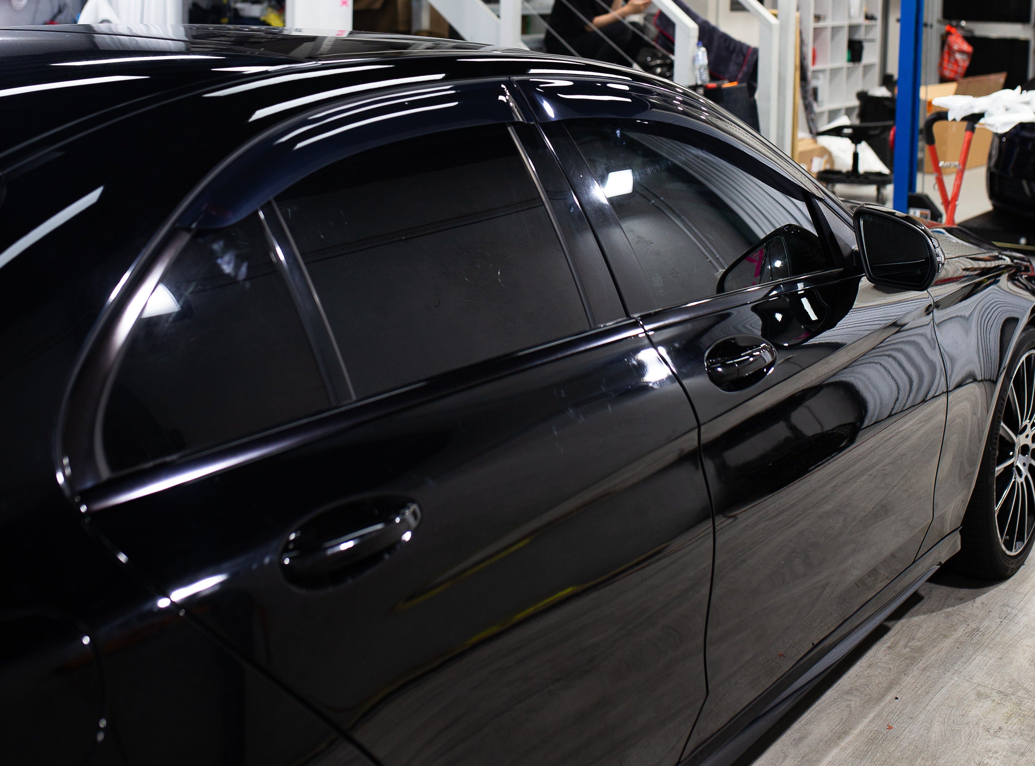 Mercedes C Class W205 2015+ Window Visors | Weather Shields