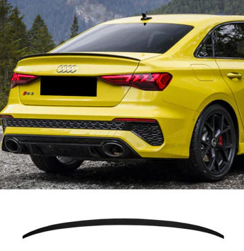 Audi A3/S3/RS3 8Y Sedan OEM Style Boot Lip Spoiler (2020+)