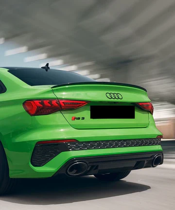 Audi A3/S3/RS3 8Y Sedan OEM Style Boot Lip Spoiler (2020+)