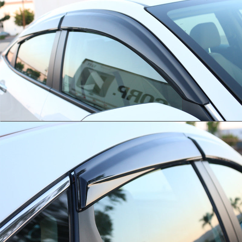 2016-2020 Honda Civic X Sedan Window Visors | Weather Shields