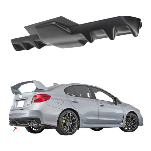 2015-2021 Subaru WRX STI H Style Rear Lip Diffuser