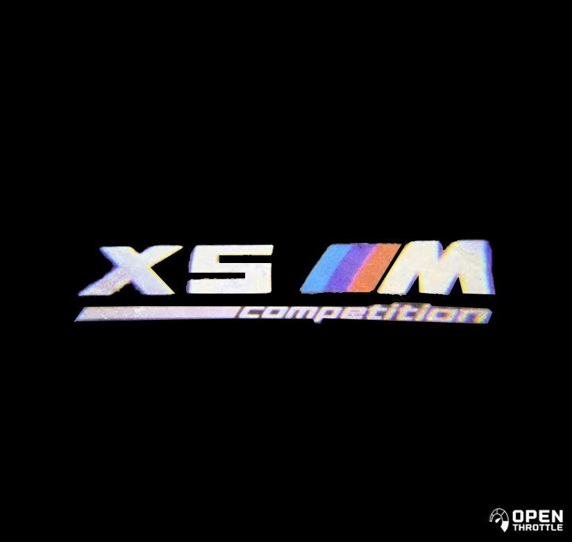 BMW X SERIES DOOR LIGHTS X5M COMPETITION