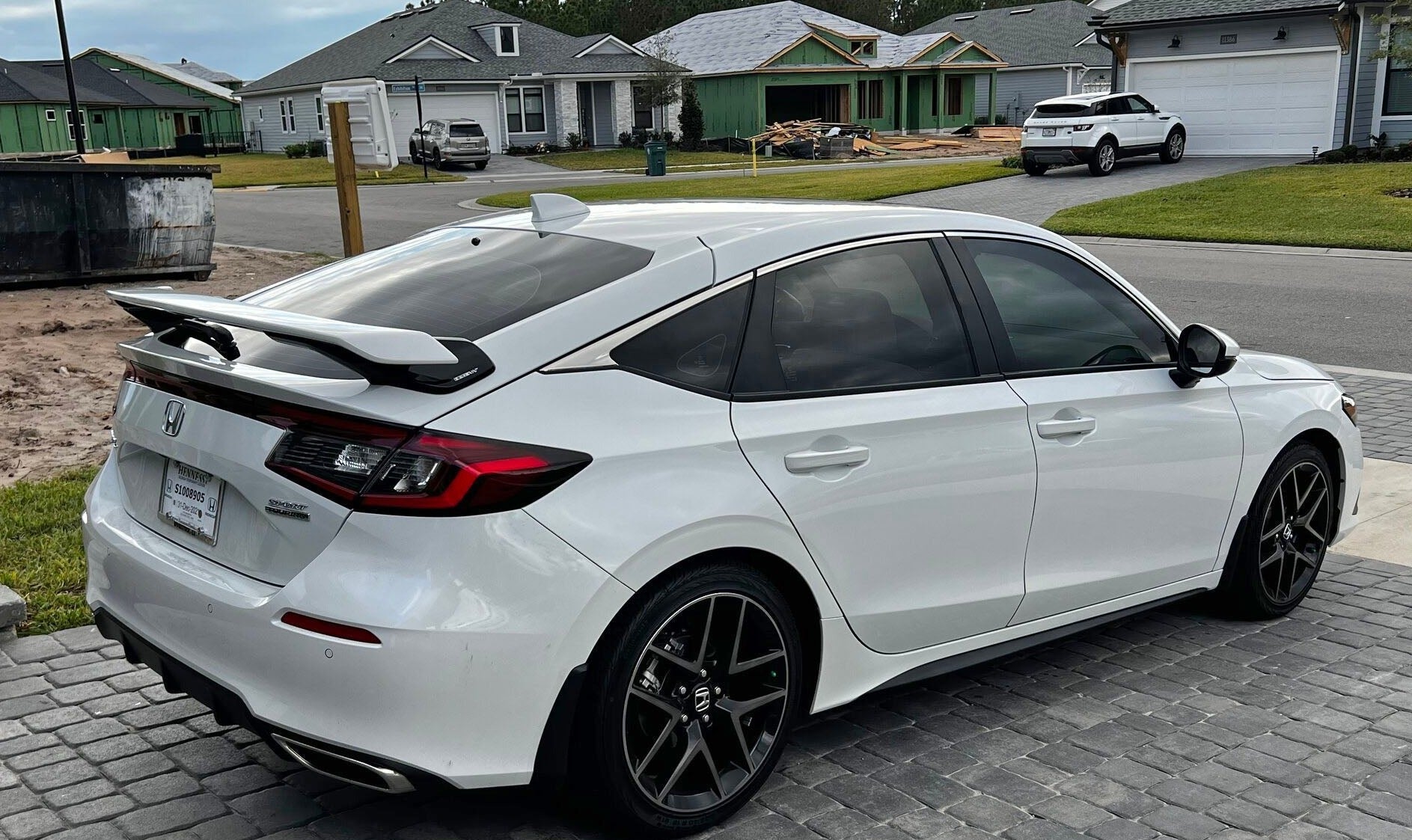 Honda Civic FL2 HDP Style Spoiler (Unpainted)