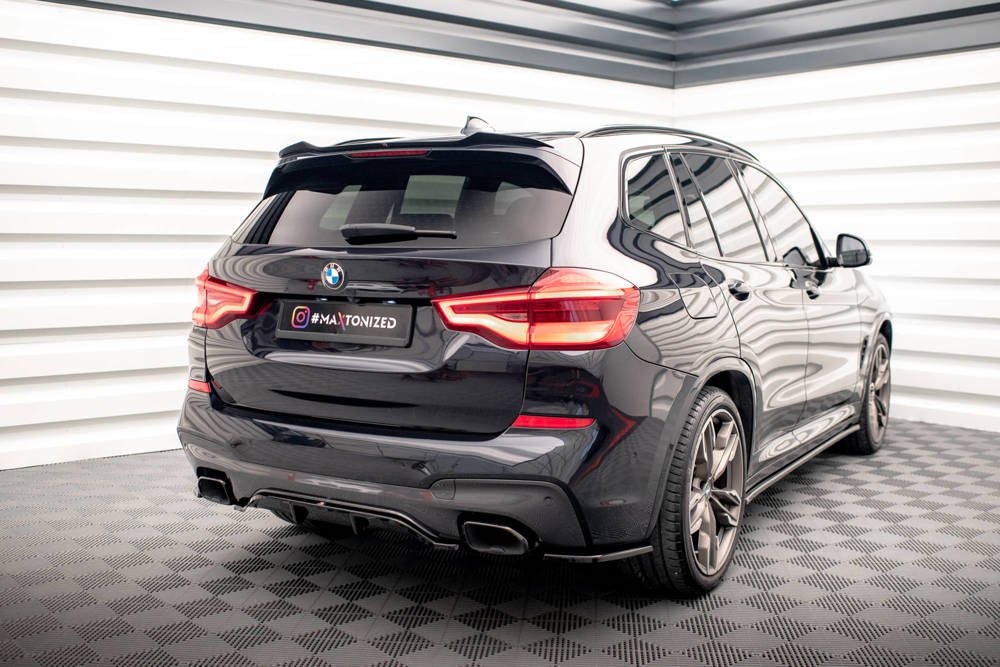 Maxton Design BMW X3 G01 M40i M40d Central Rear Splitter