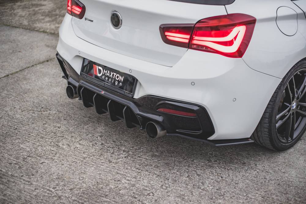 Maxton Design BMW 1M F20 (Facelift) Street Pro Rear Diffuser V4